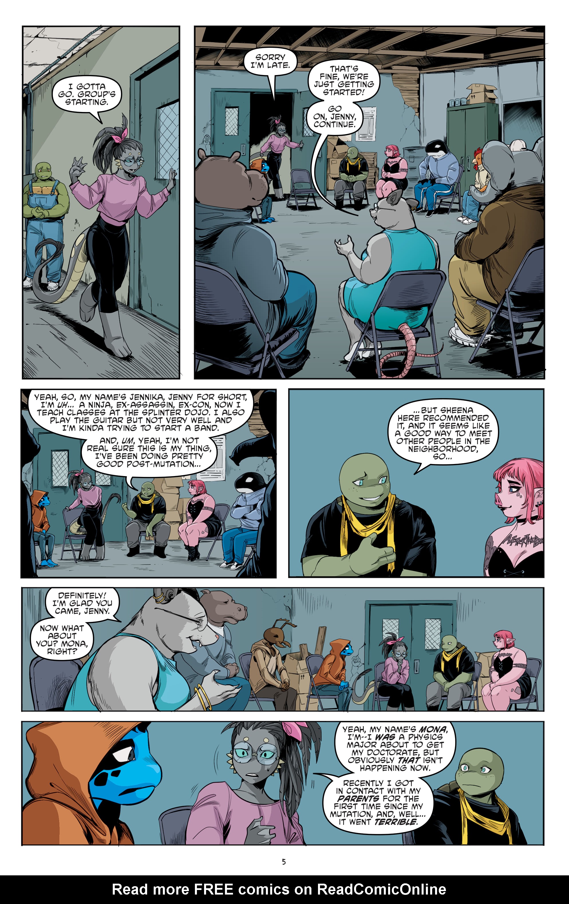 Read Teenage Mutant Ninja Turtles (2011) EN Manga Online
