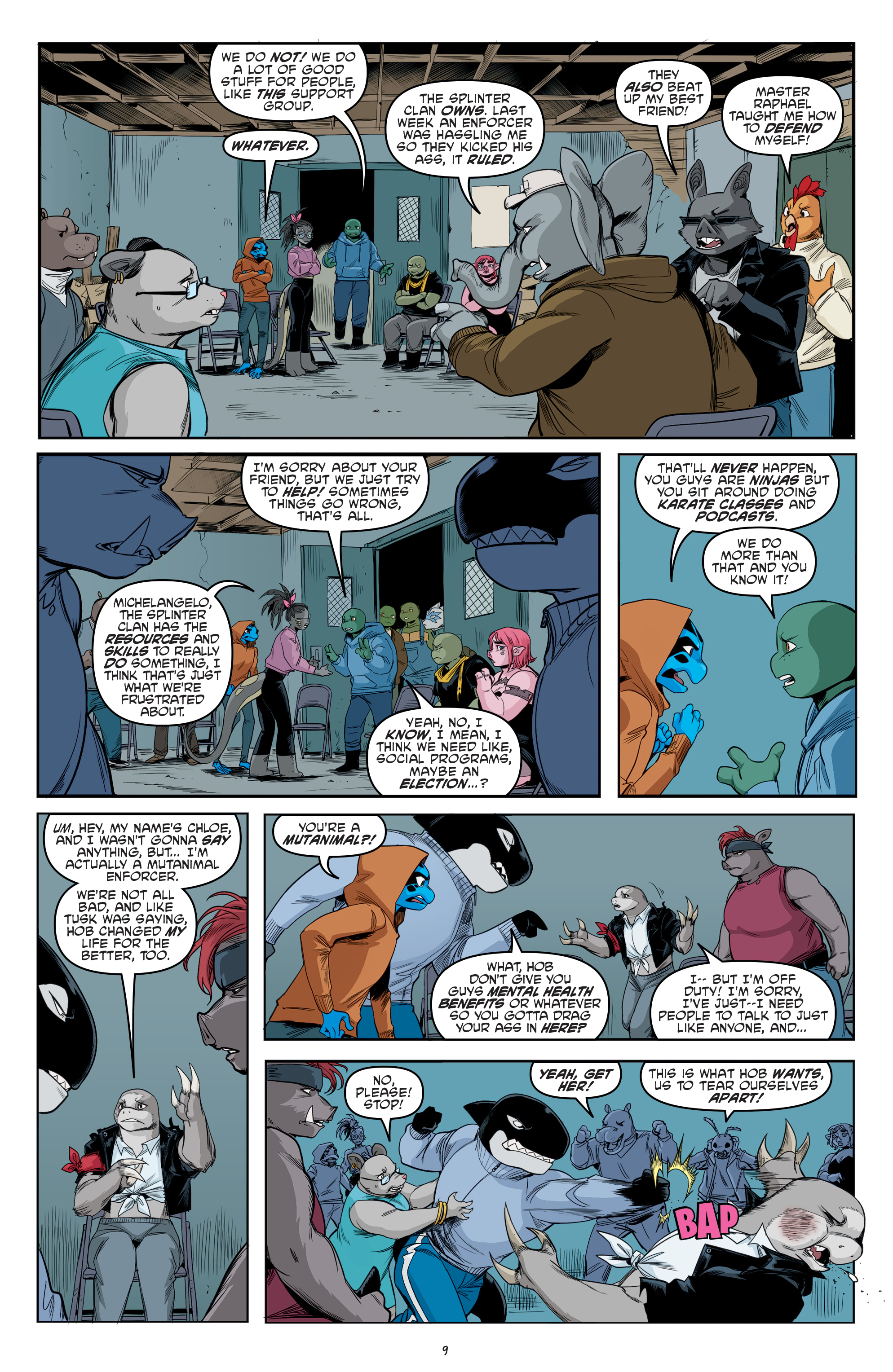 Read Teenage Mutant Ninja Turtles (2011) EN Manga Online