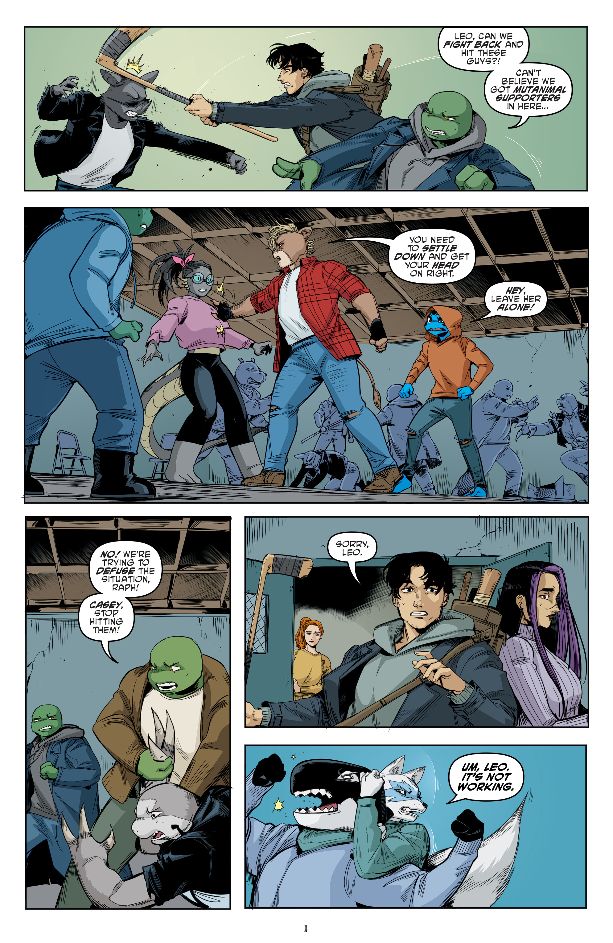 Read Teenage Mutant Ninja Turtles (2011) EN Manga Online
