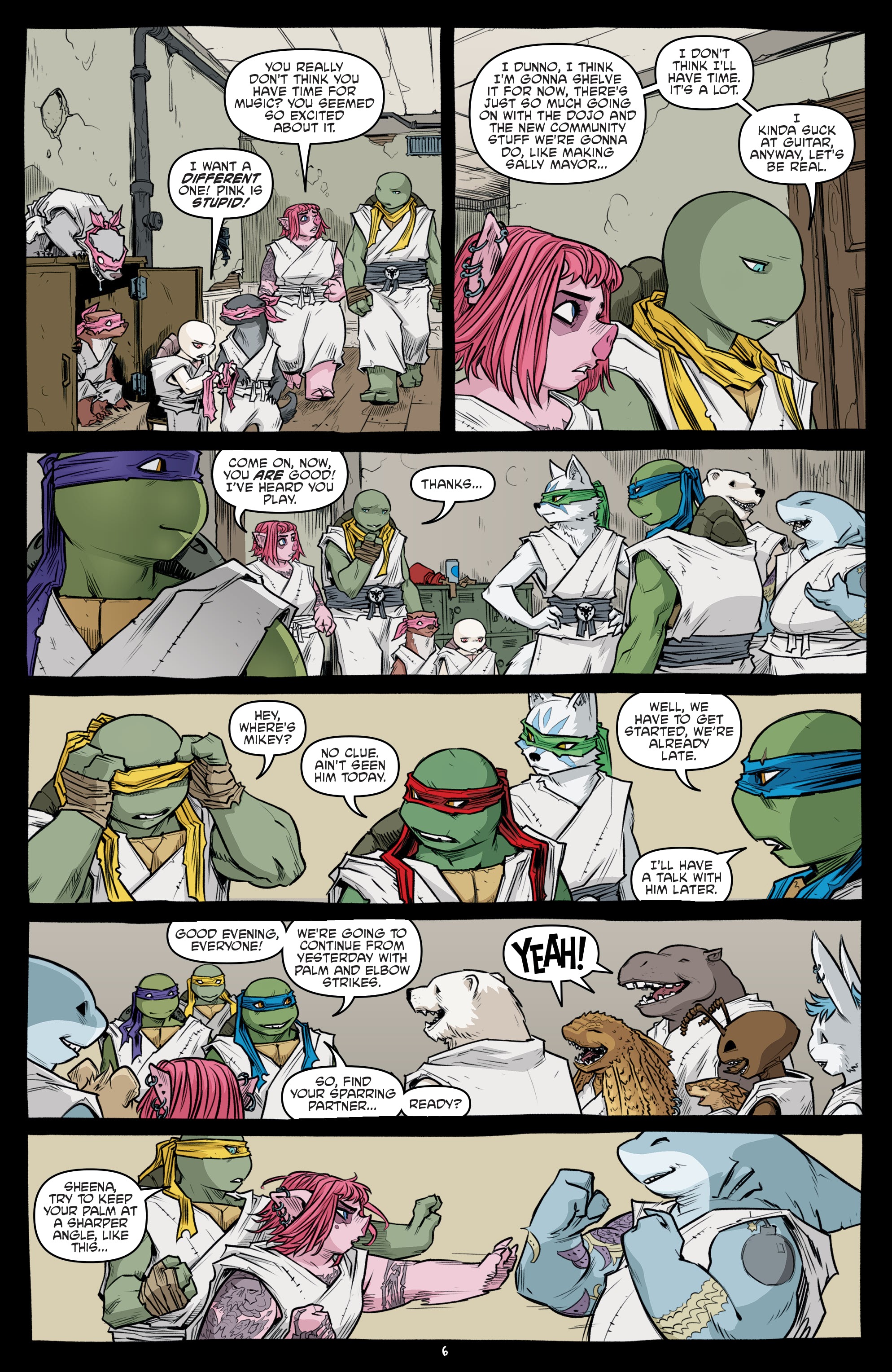Read Teenage Mutant Ninja Turtles (2011) EN Manga Online