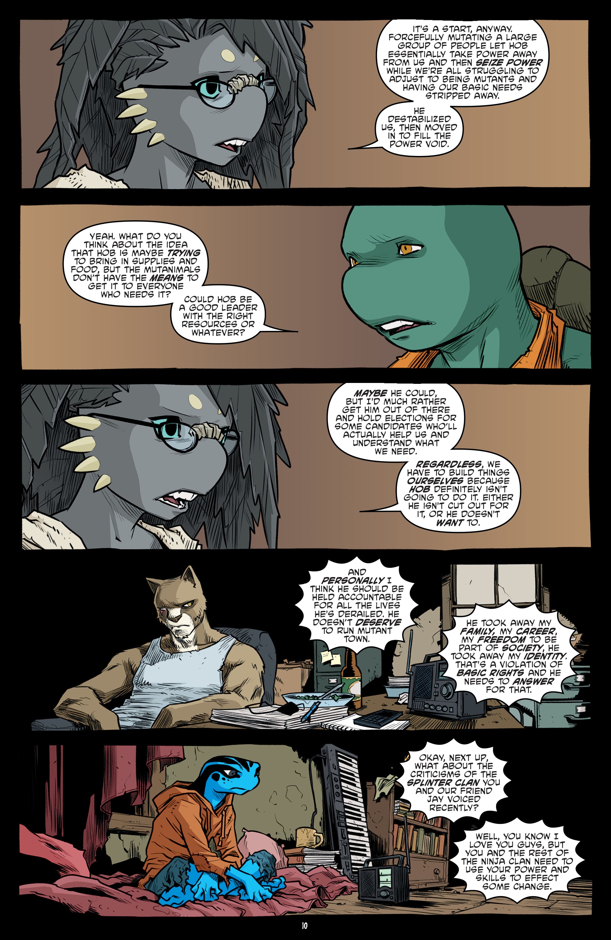 Read Teenage Mutant Ninja Turtles (2011) EN Manga Online