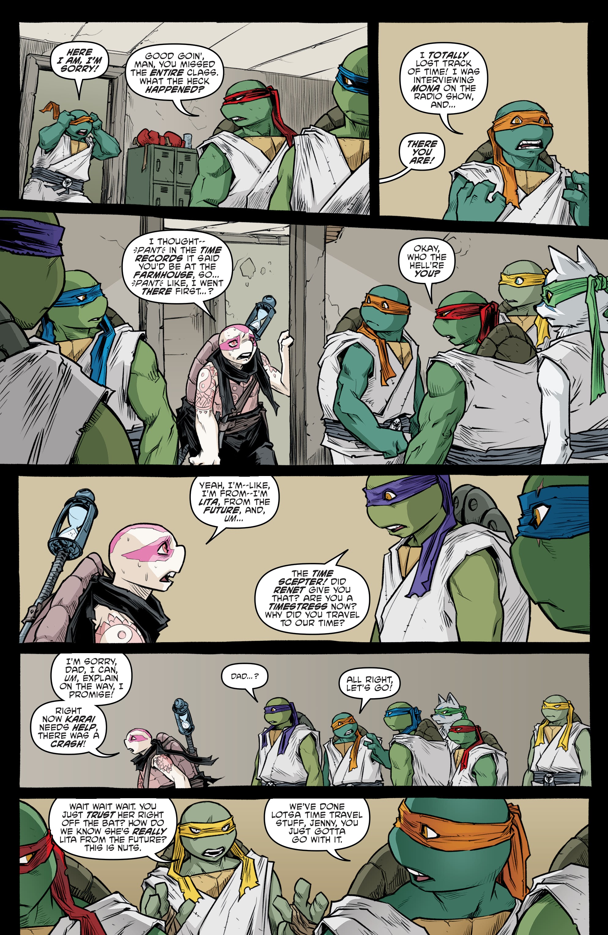 Read Teenage Mutant Ninja Turtles (2011) EN Manga Online