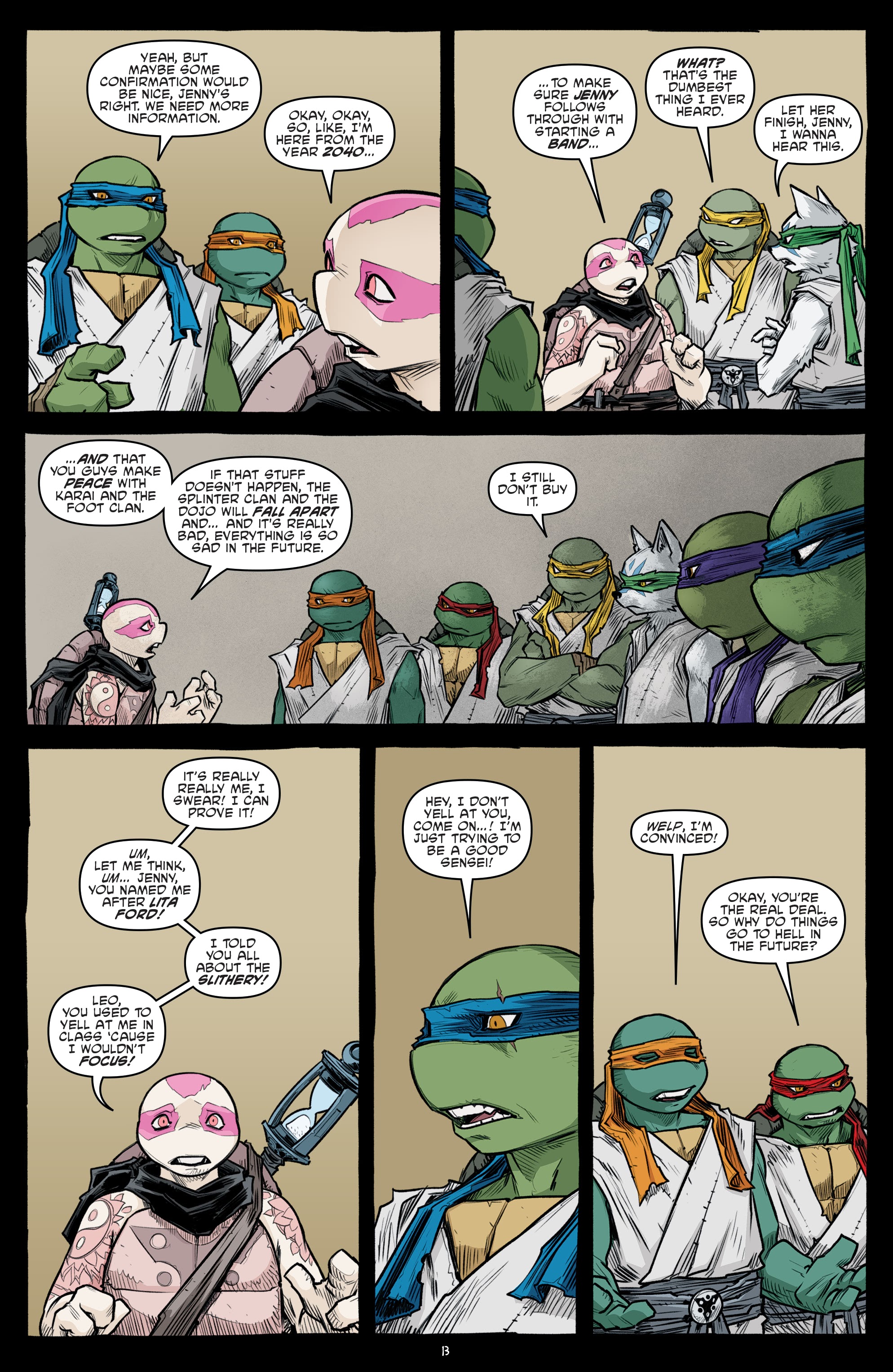 Read Teenage Mutant Ninja Turtles (2011) EN Manga Online