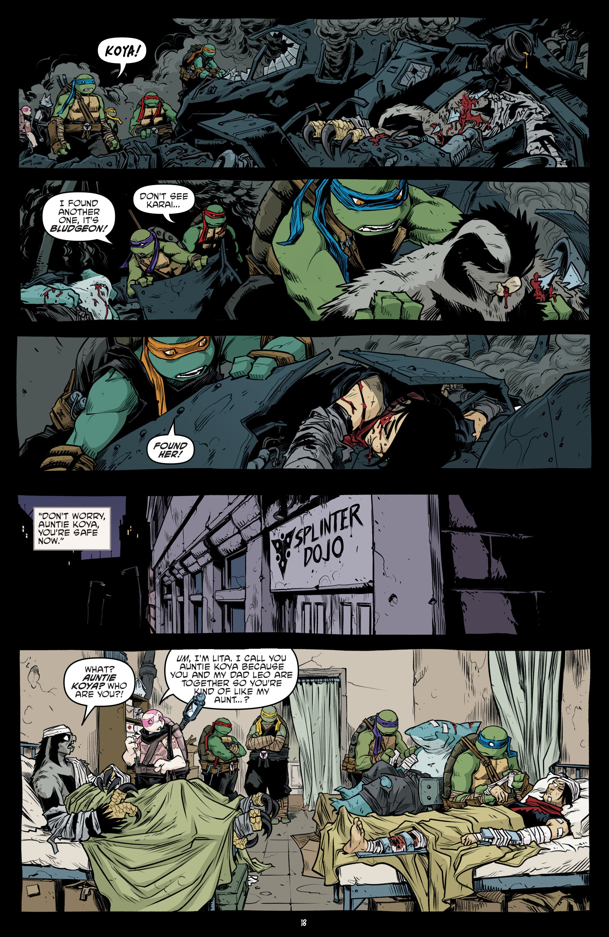 Read Teenage Mutant Ninja Turtles (2011) EN Manga Online