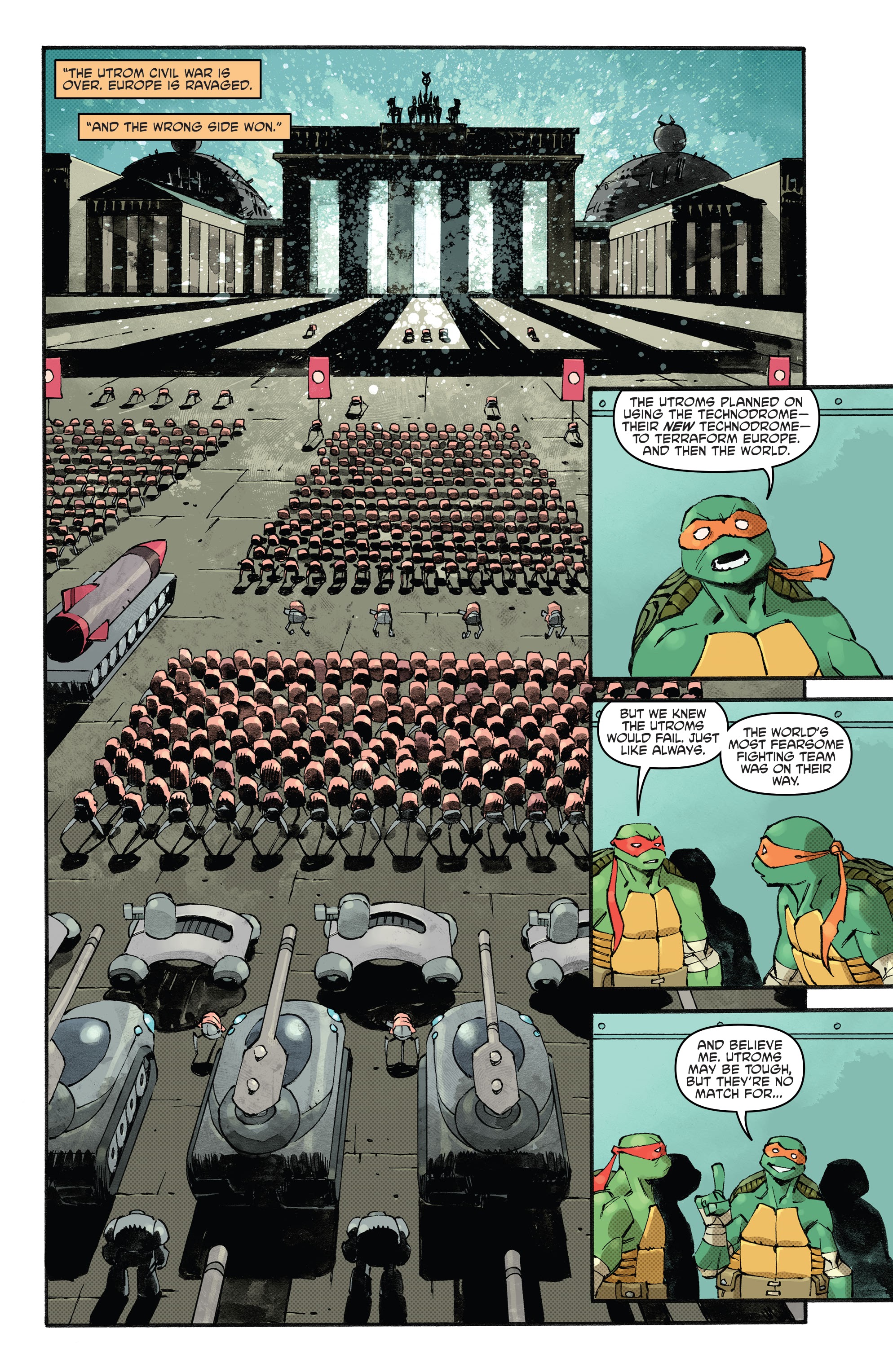 Read Teenage Mutant Ninja Turtles (2011) EN Manga Online