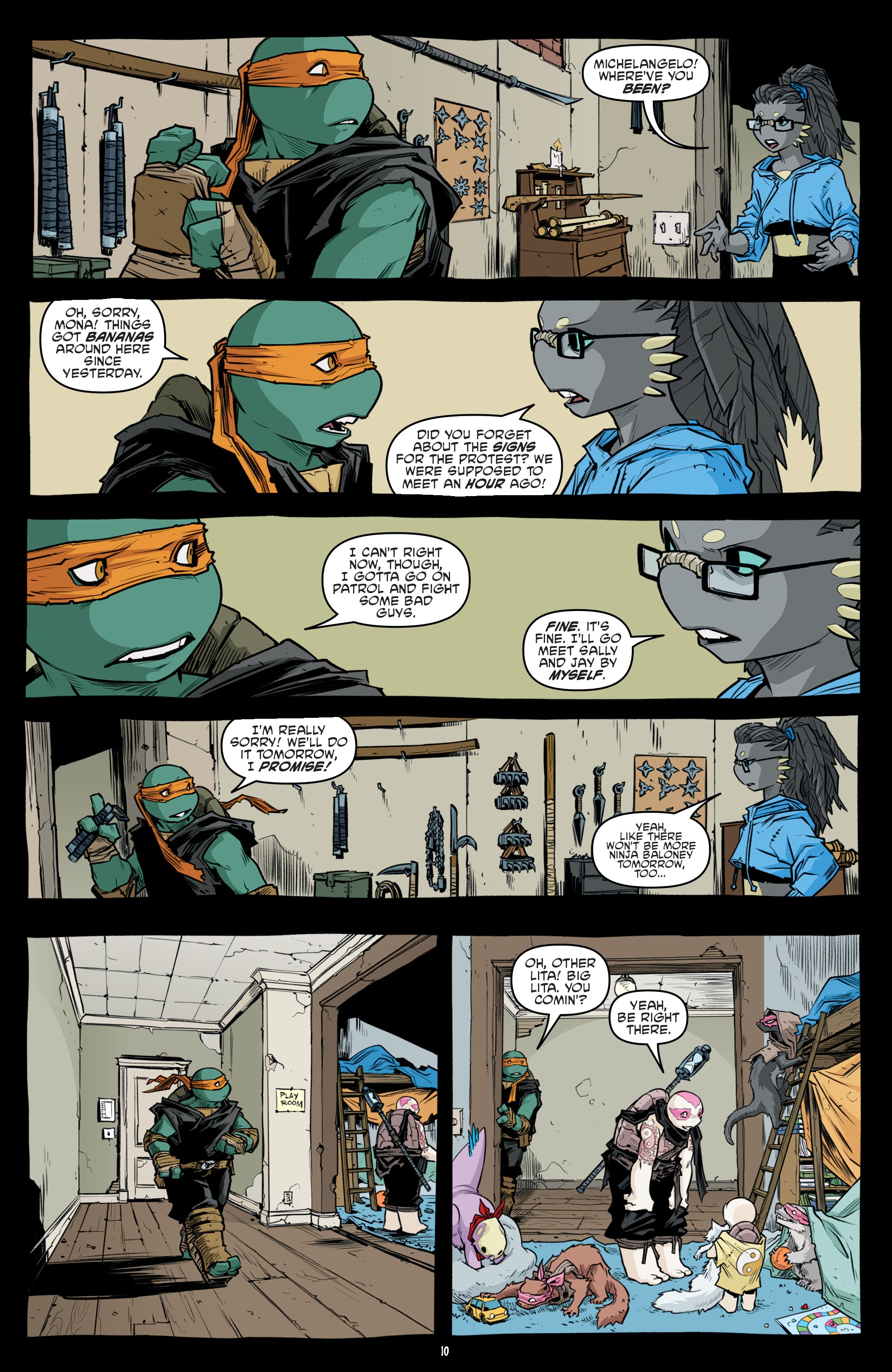 Read Teenage Mutant Ninja Turtles (2011) EN Manga Online