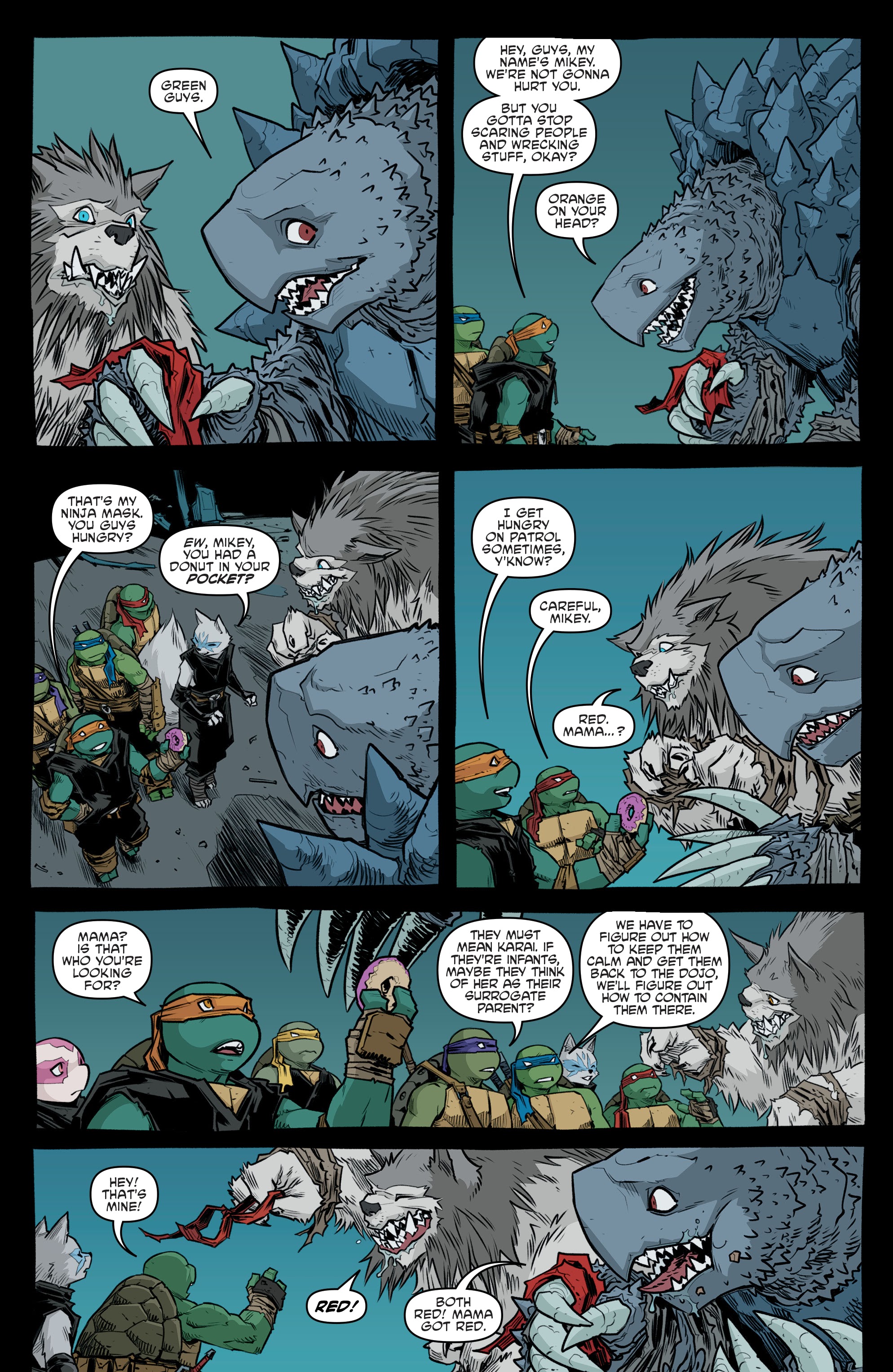 Read Teenage Mutant Ninja Turtles (2011) EN Manga Online