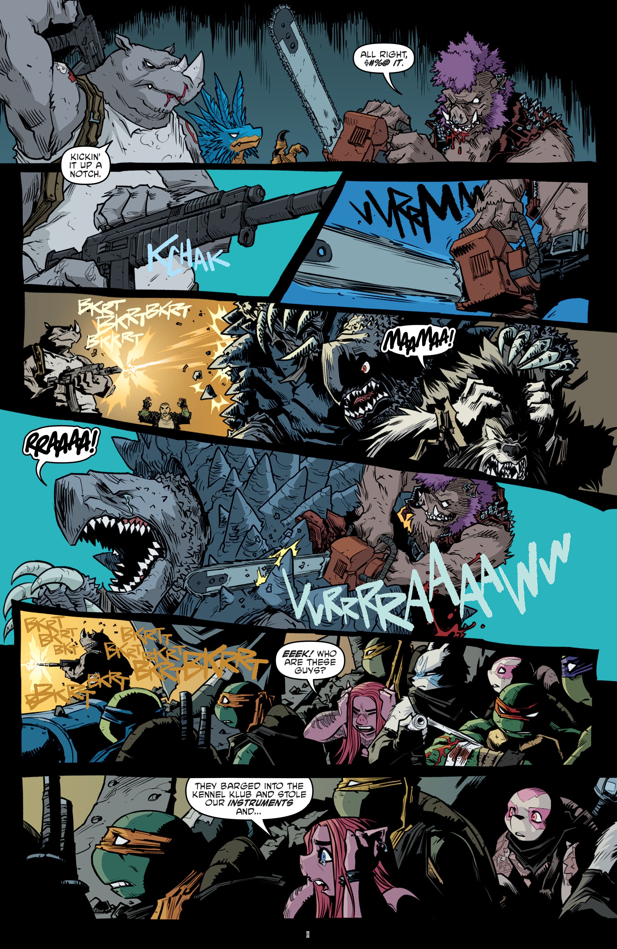 Read Teenage Mutant Ninja Turtles (2011) EN Manga Online