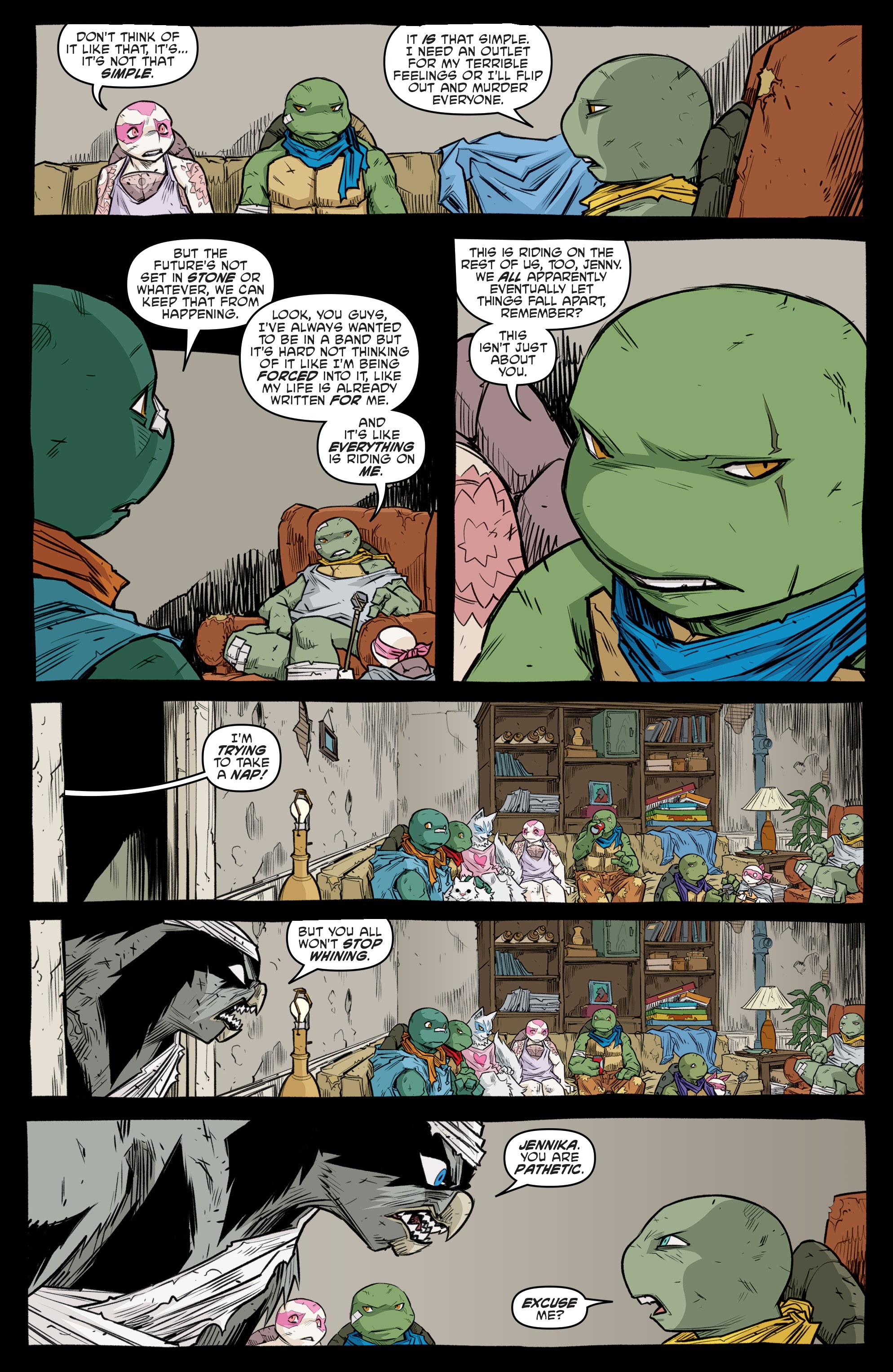 Read Teenage Mutant Ninja Turtles (2011) EN Manga Online