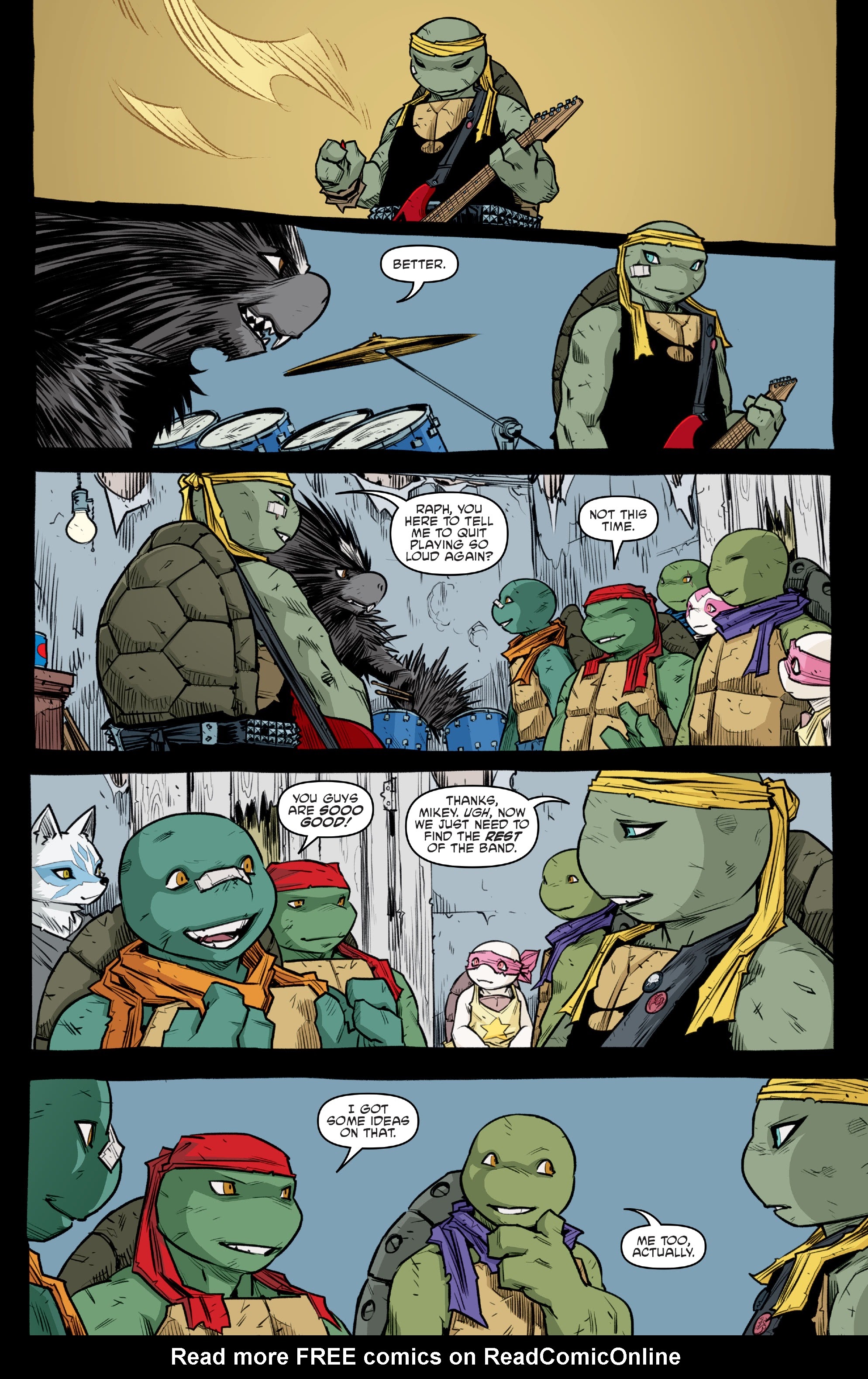 Read Teenage Mutant Ninja Turtles (2011) EN Manga Online