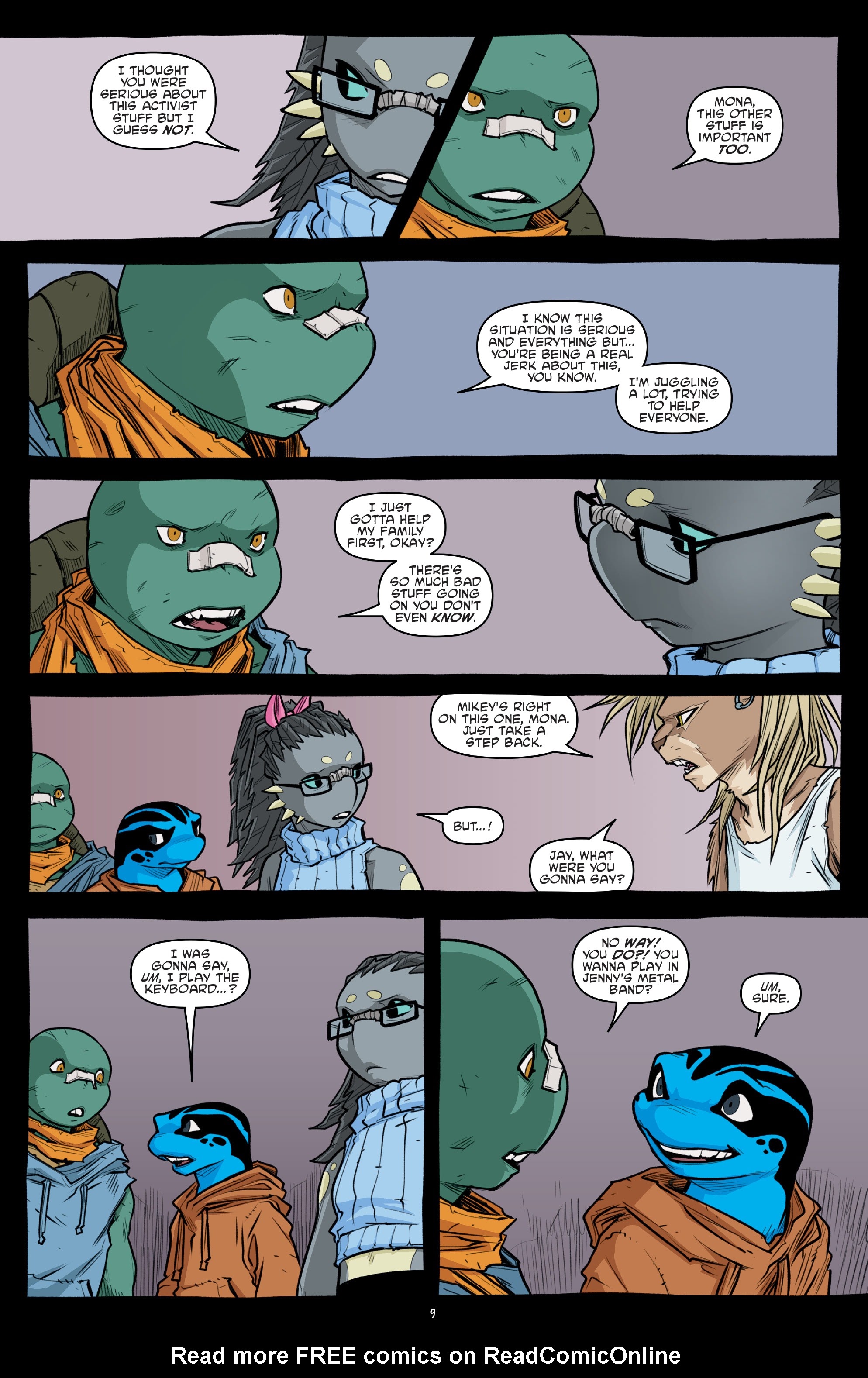 Read Teenage Mutant Ninja Turtles (2011) EN Manga Online