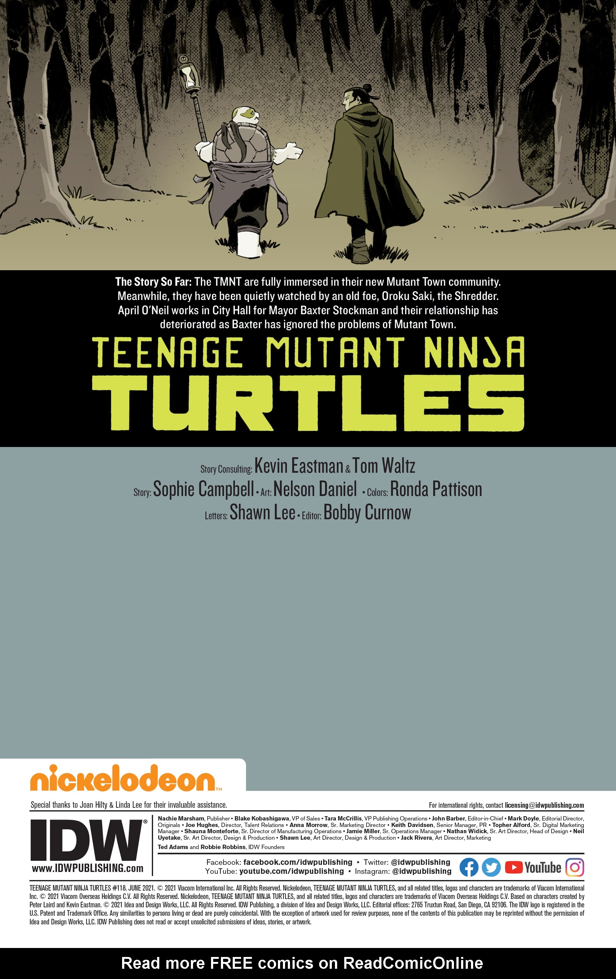Read Teenage Mutant Ninja Turtles (2011) EN Manga Online