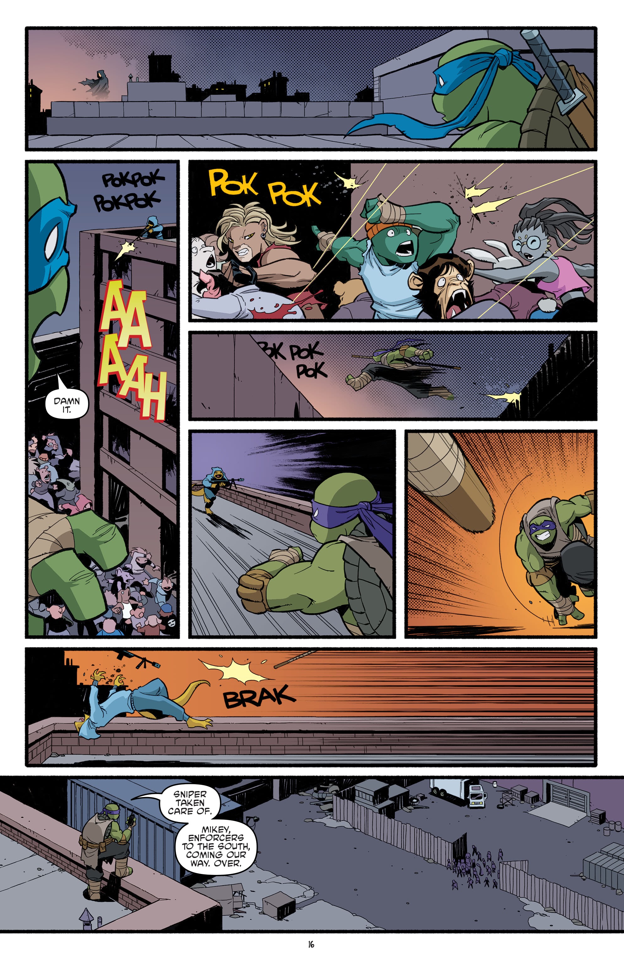Read Teenage Mutant Ninja Turtles (2011) EN Manga Online