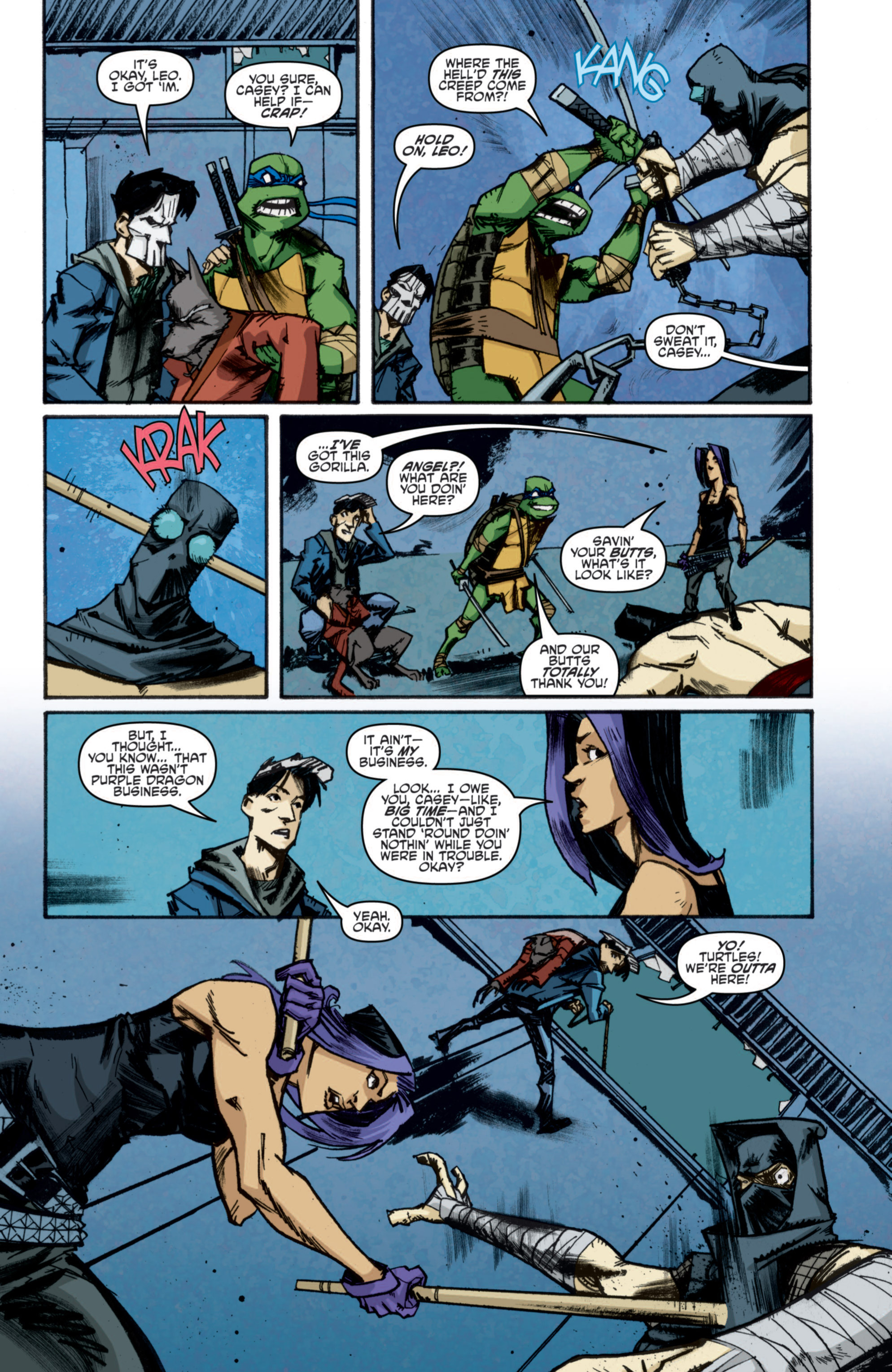 Read Teenage Mutant Ninja Turtles (2011) EN Manga Online