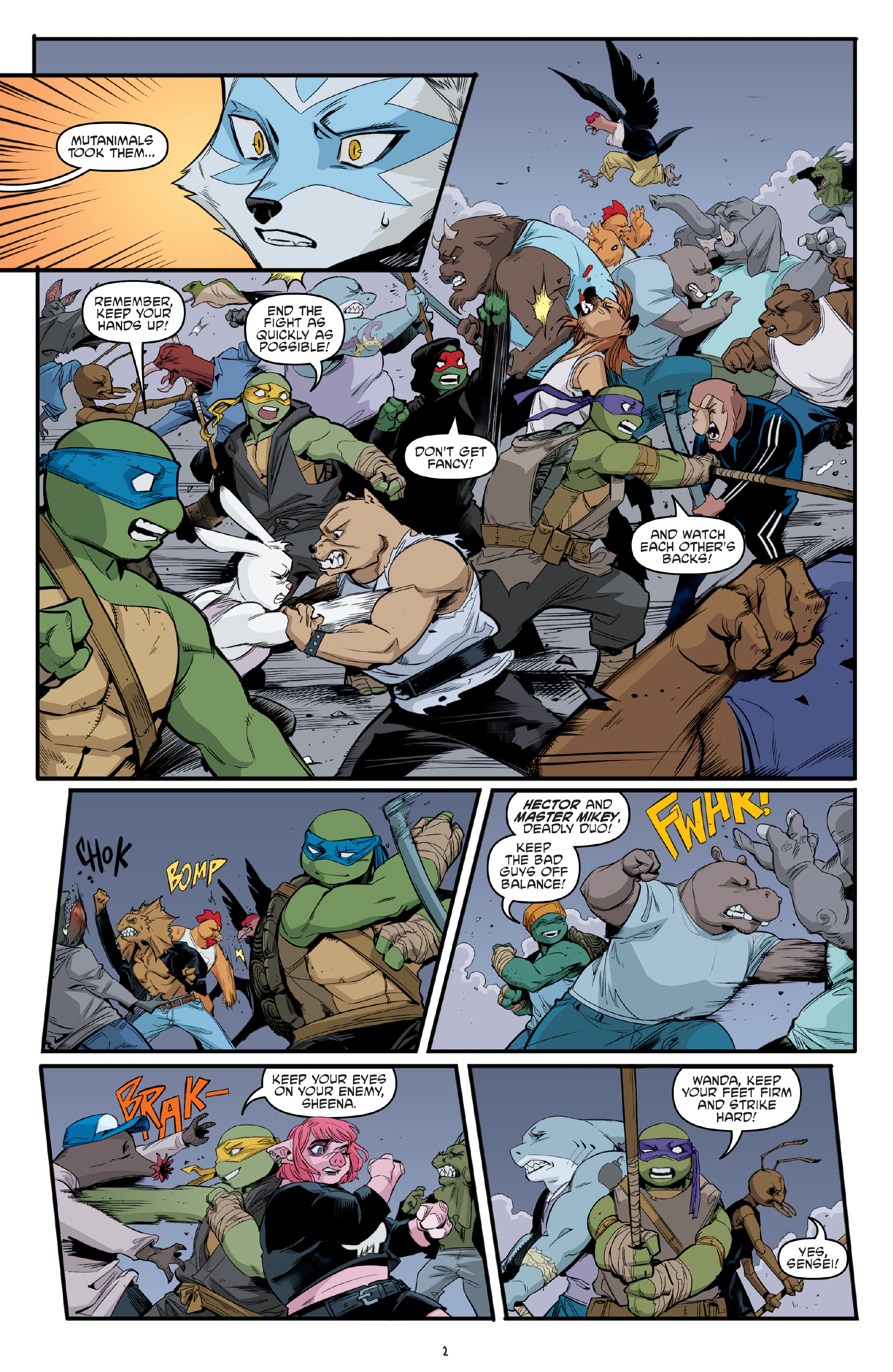 Read Teenage Mutant Ninja Turtles (2011) EN Manga Online