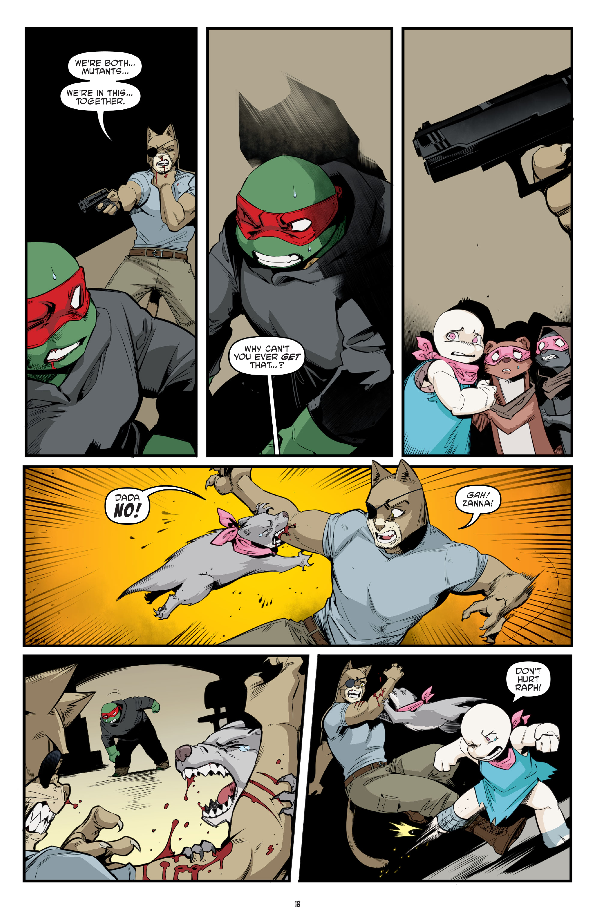 Read Teenage Mutant Ninja Turtles (2011) EN Manga Online