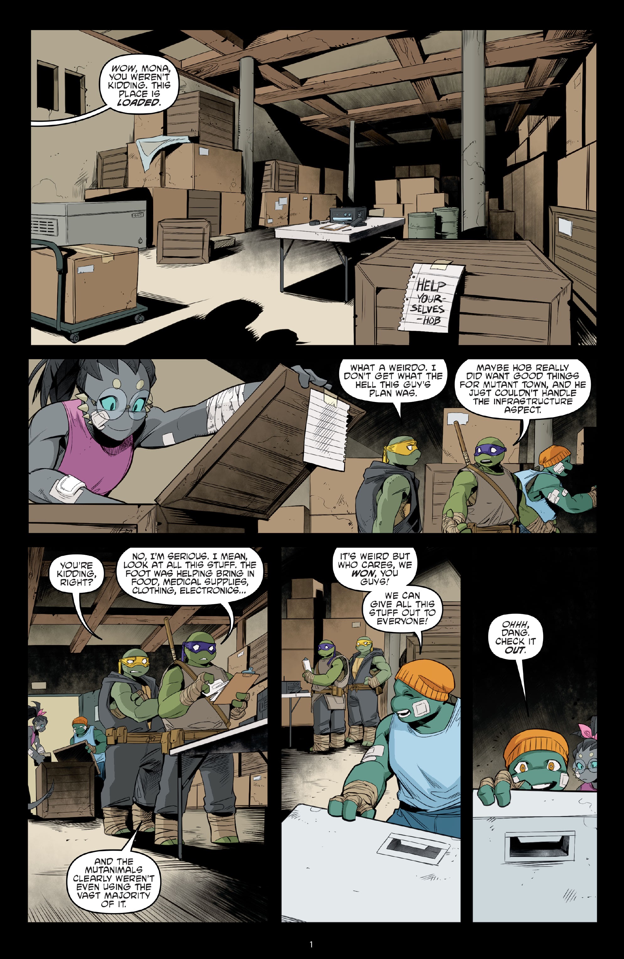 Read Teenage Mutant Ninja Turtles (2011) EN Manga Online