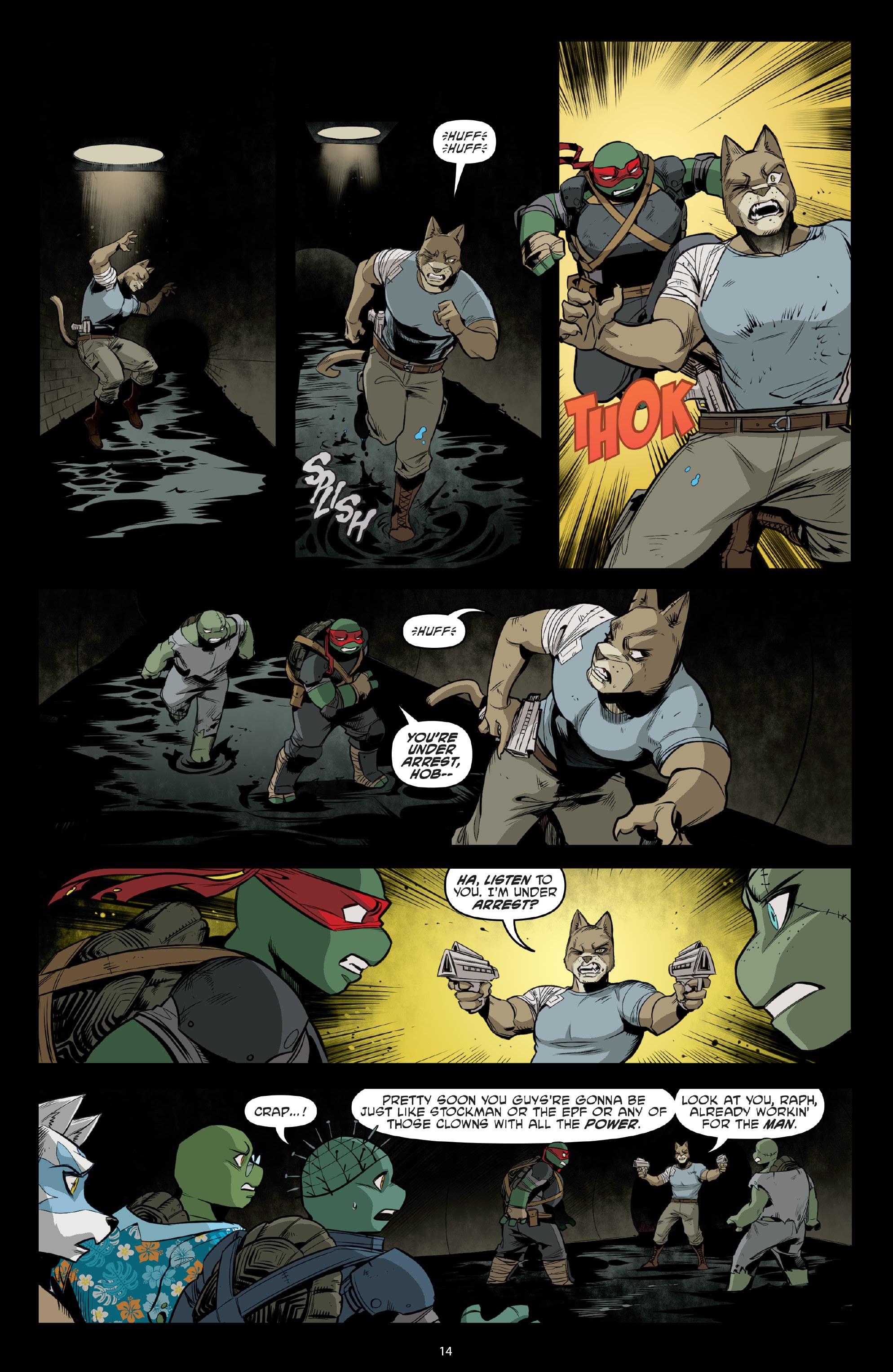 Read Teenage Mutant Ninja Turtles (2011) EN Manga Online