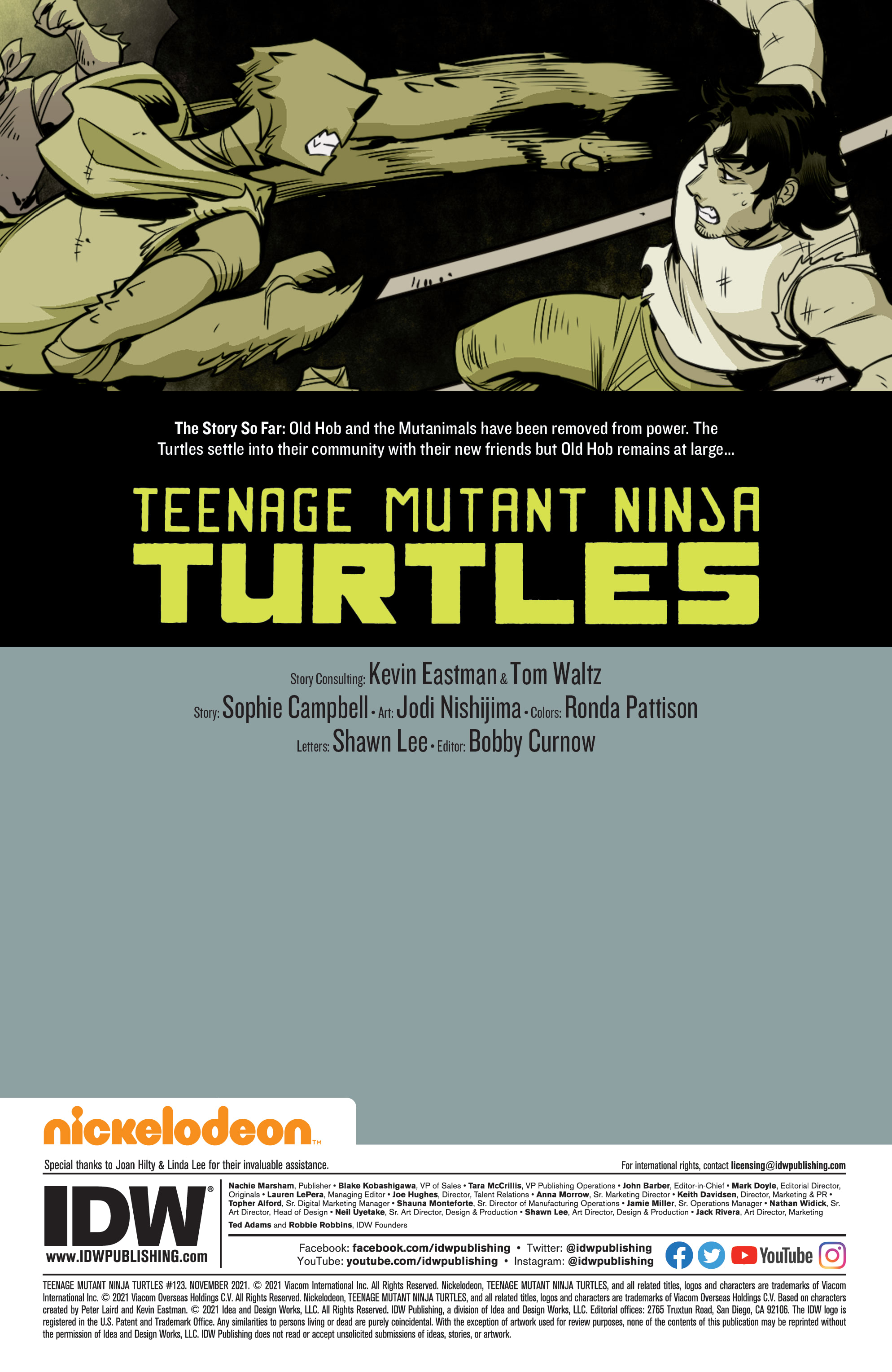 Read Teenage Mutant Ninja Turtles (2011) EN Manga Online