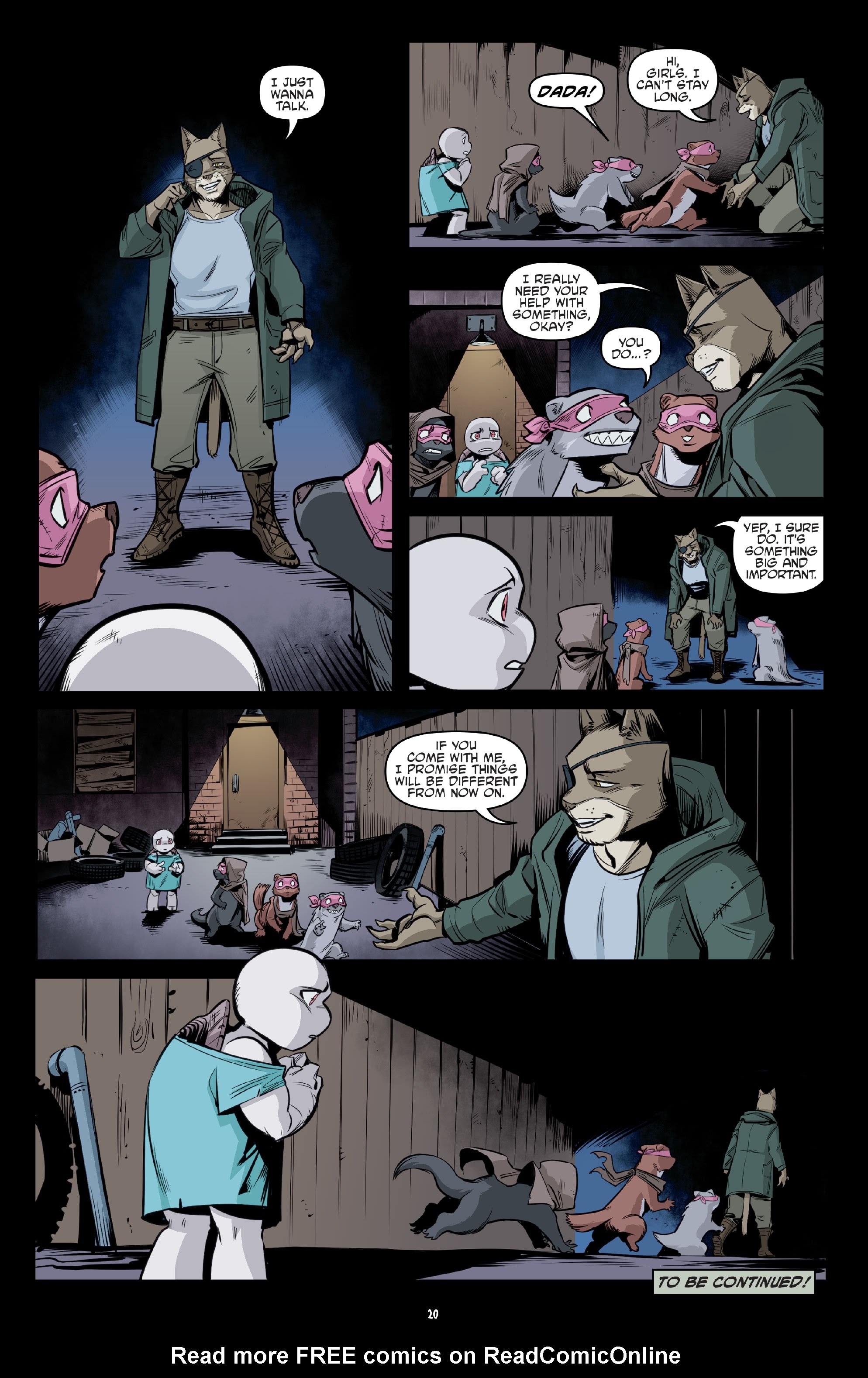 Read Teenage Mutant Ninja Turtles (2011) EN Manga Online