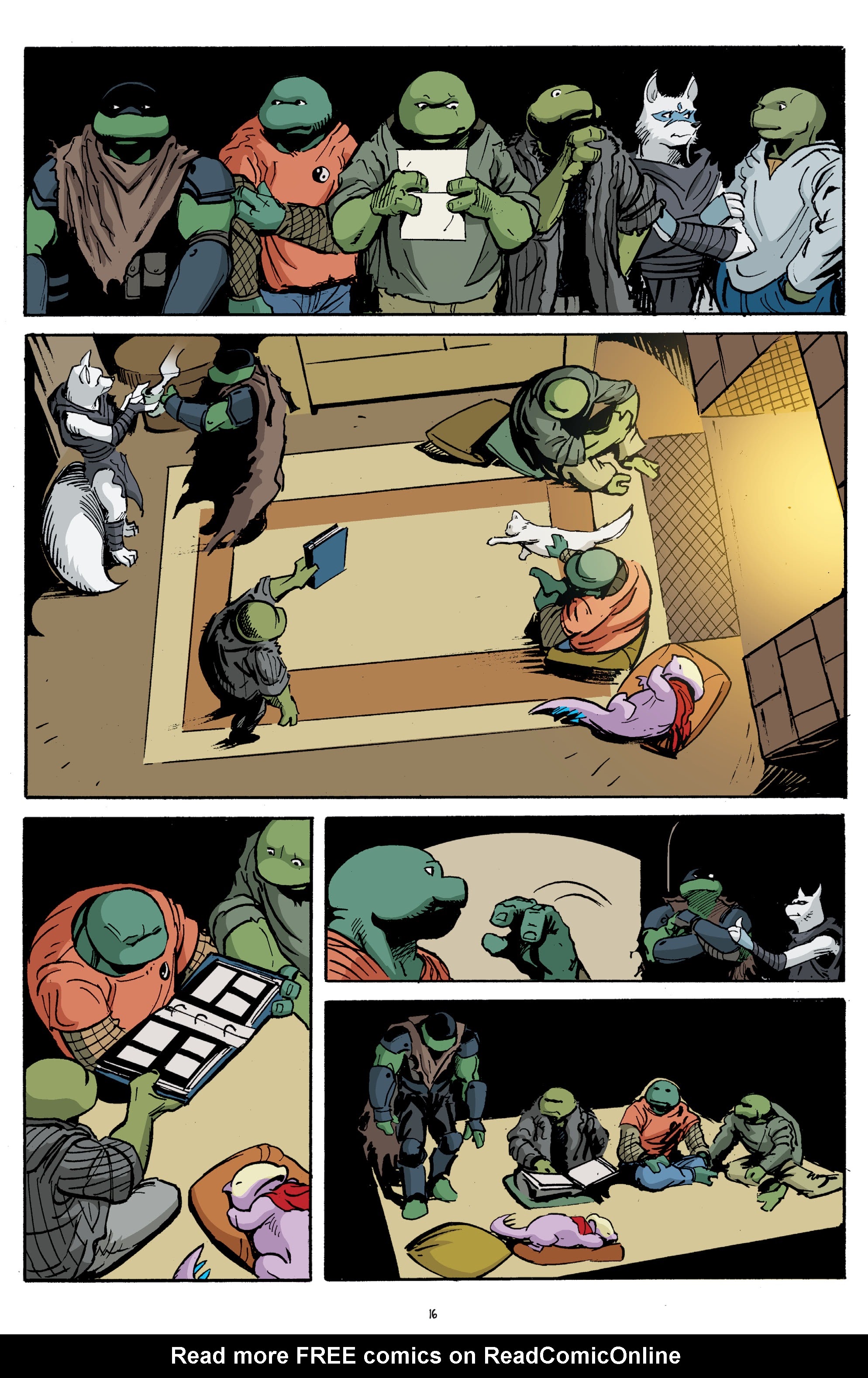 Read Teenage Mutant Ninja Turtles (2011) EN Manga Online