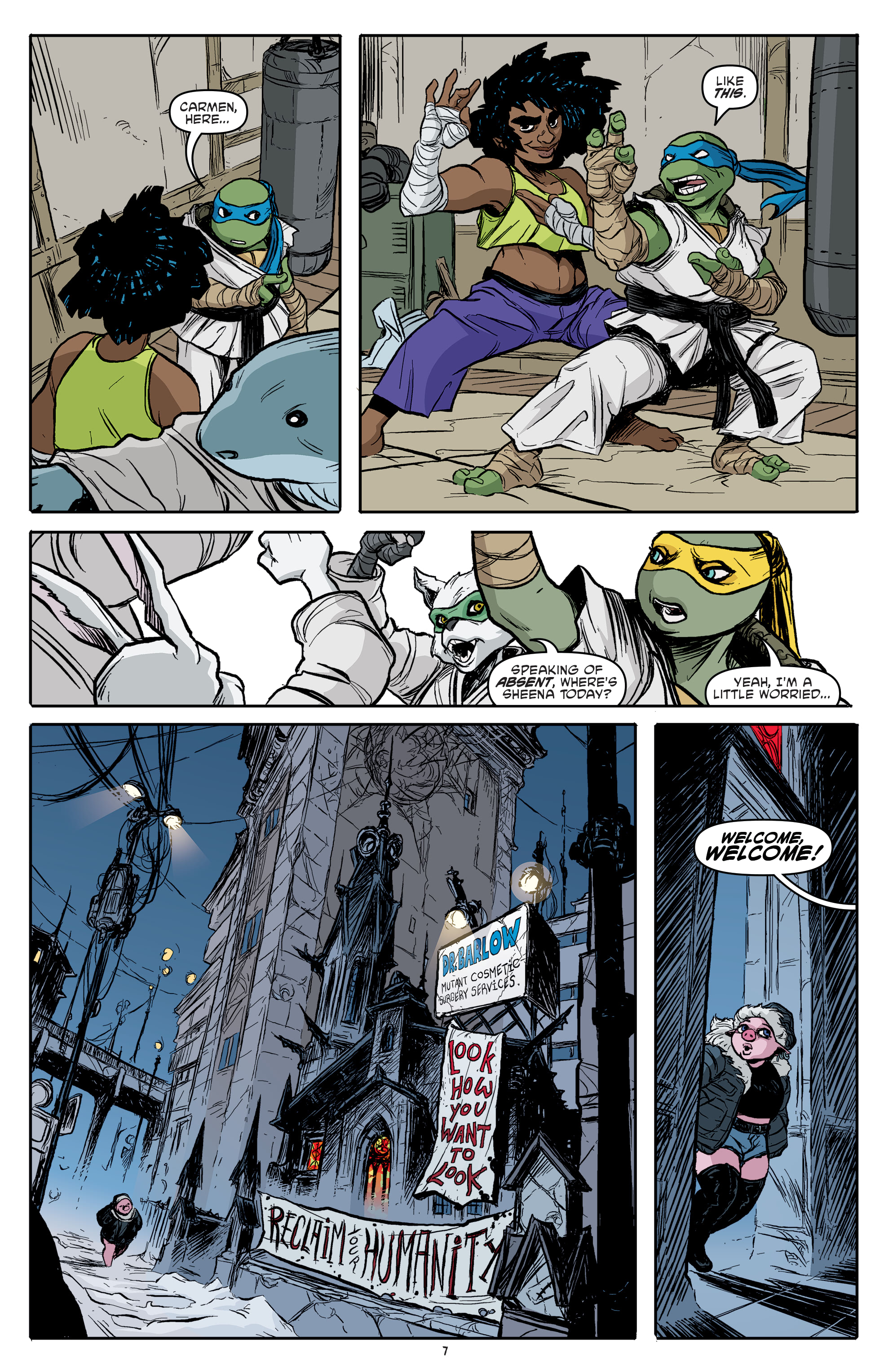 Read Teenage Mutant Ninja Turtles (2011) EN Manga Online