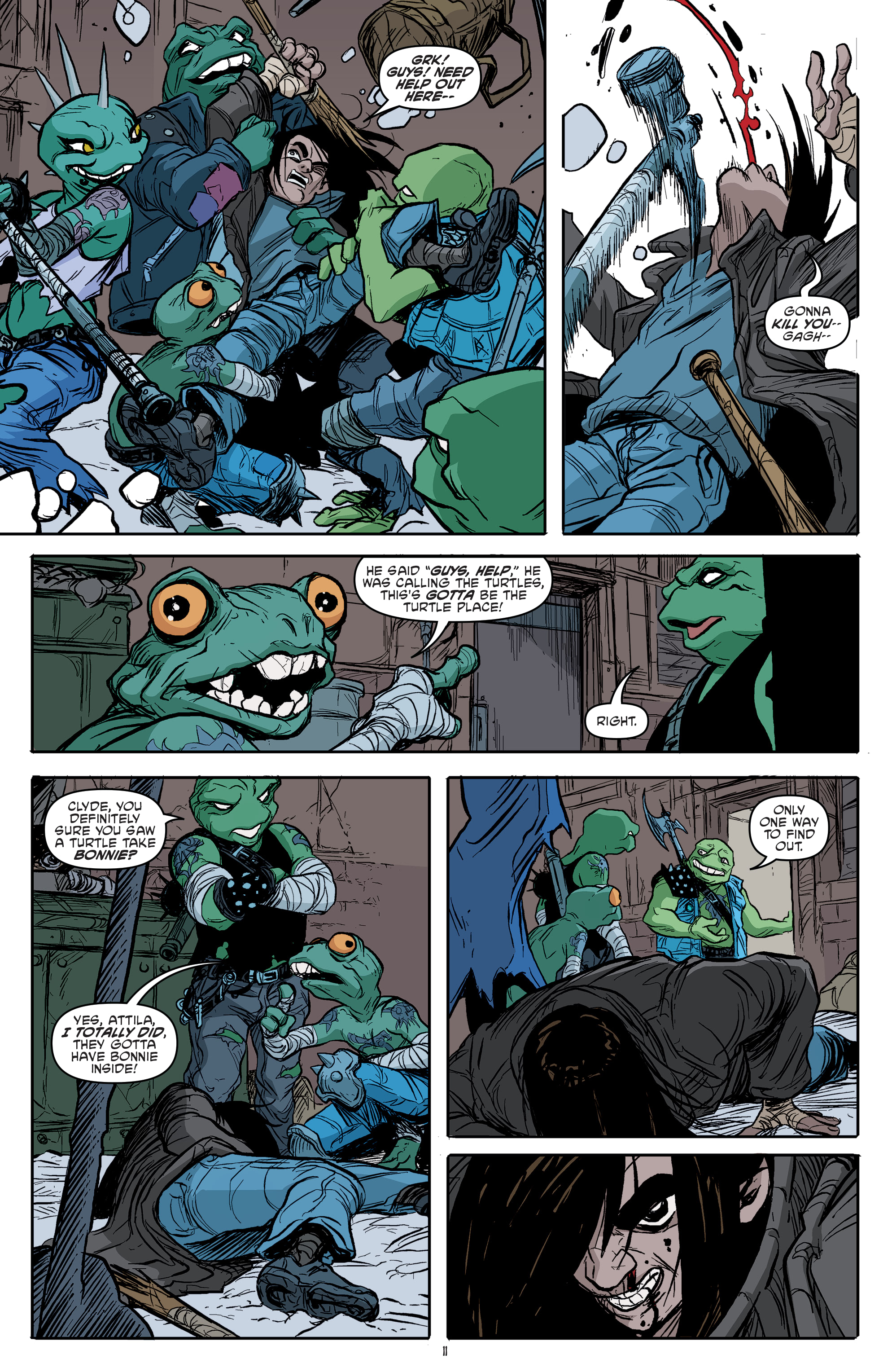 Read Teenage Mutant Ninja Turtles (2011) EN Manga Online
