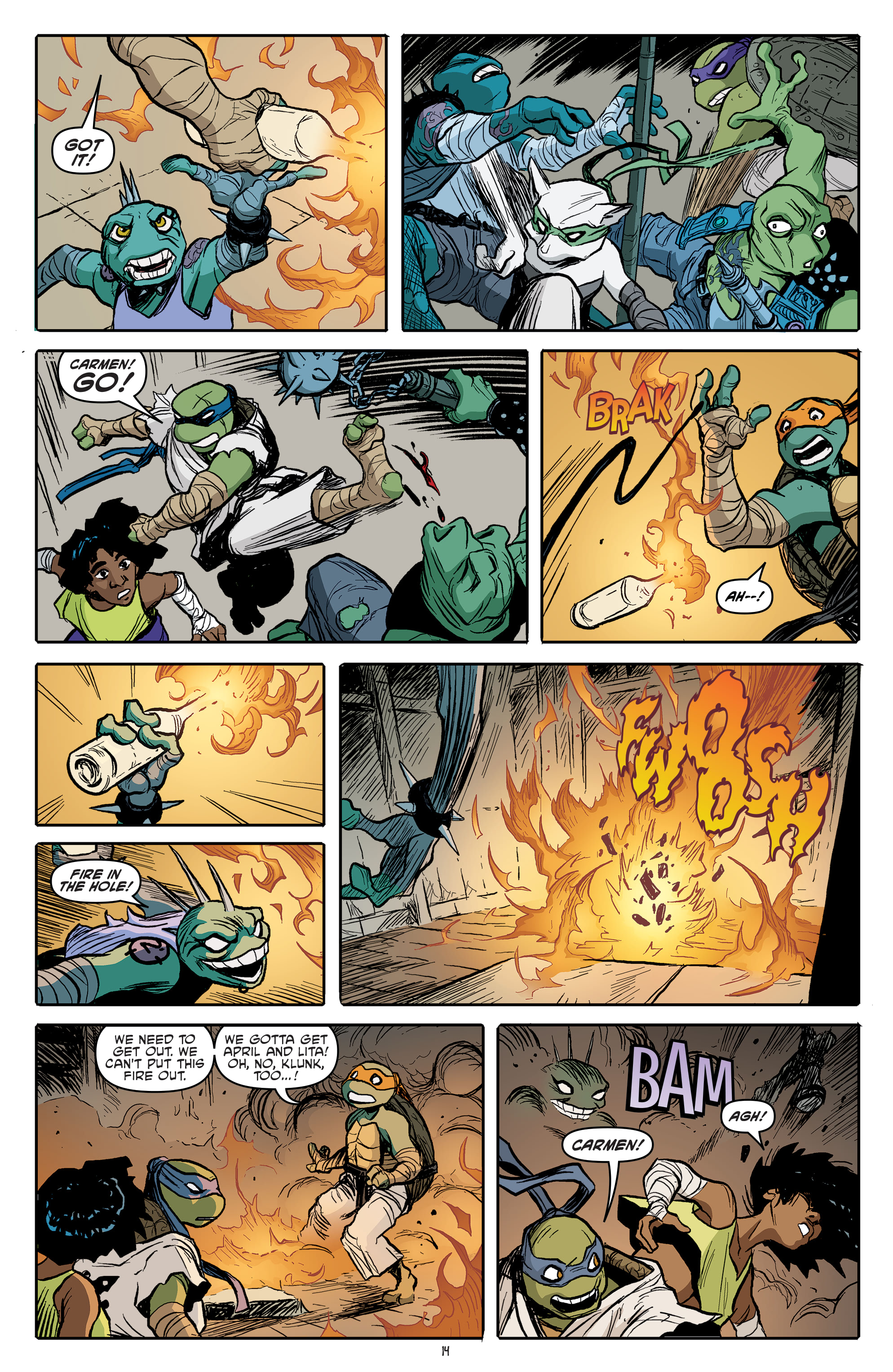 Read Teenage Mutant Ninja Turtles (2011) EN Manga Online
