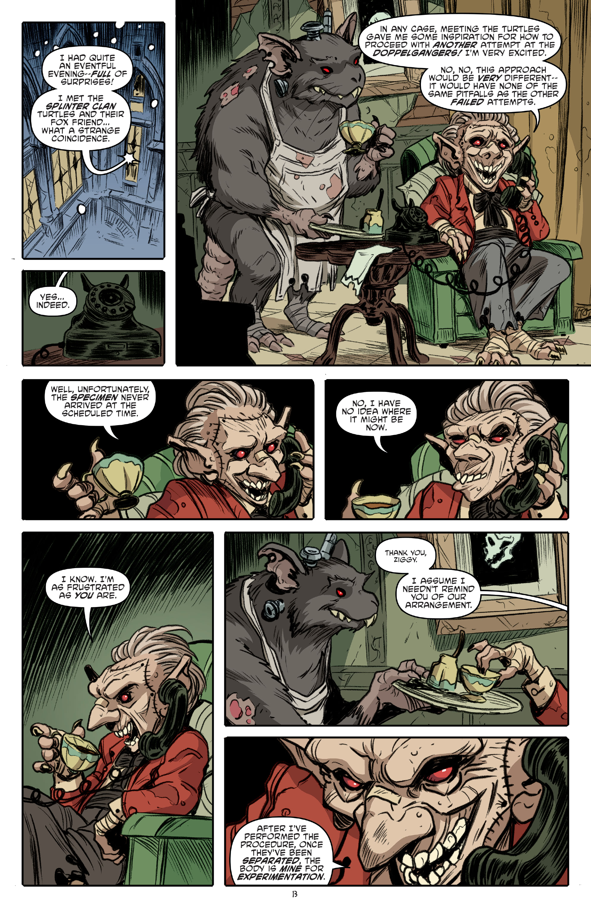 Read Teenage Mutant Ninja Turtles (2011) EN Manga Online