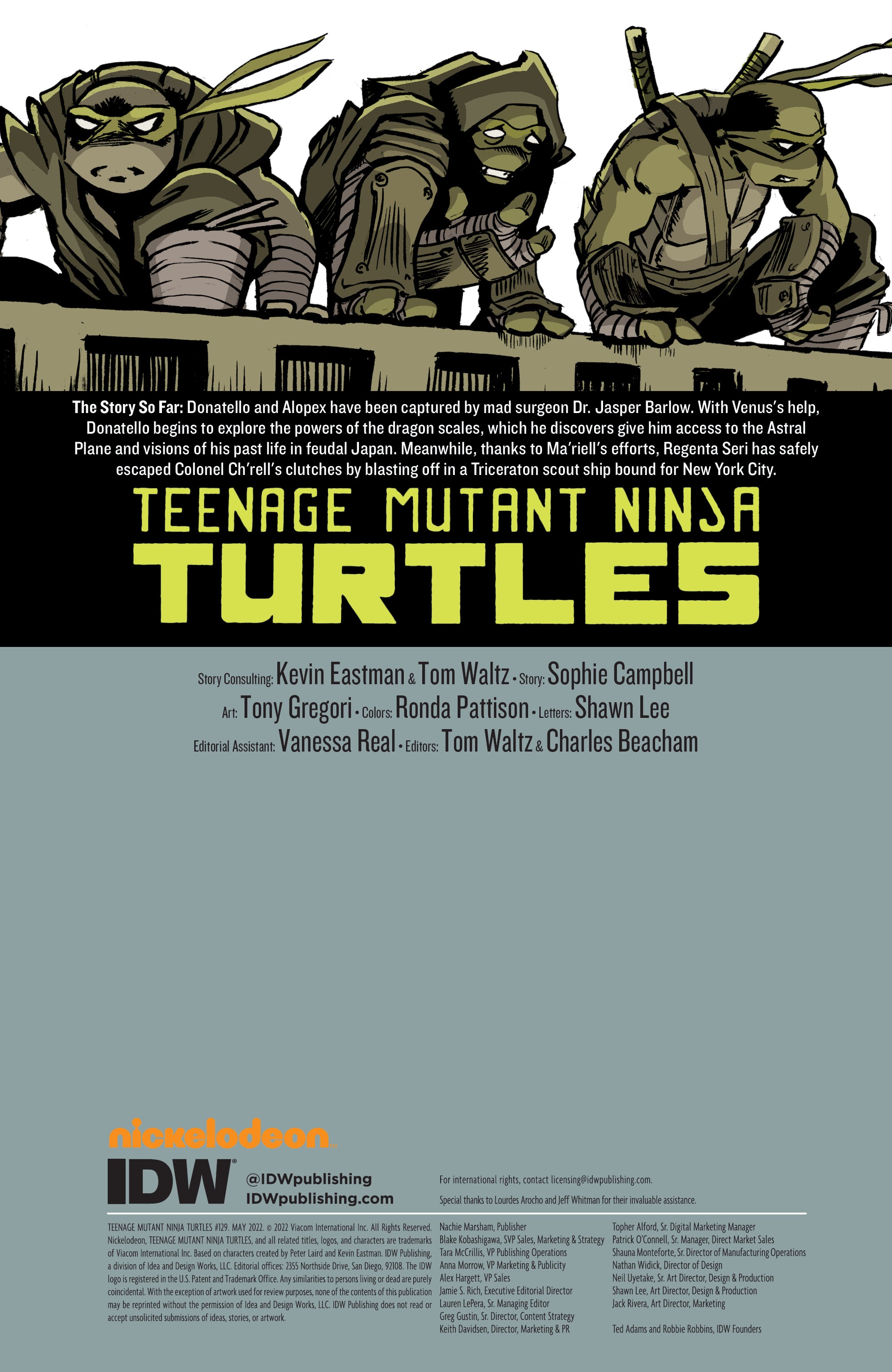 Read Teenage Mutant Ninja Turtles (2011) EN Manga Online