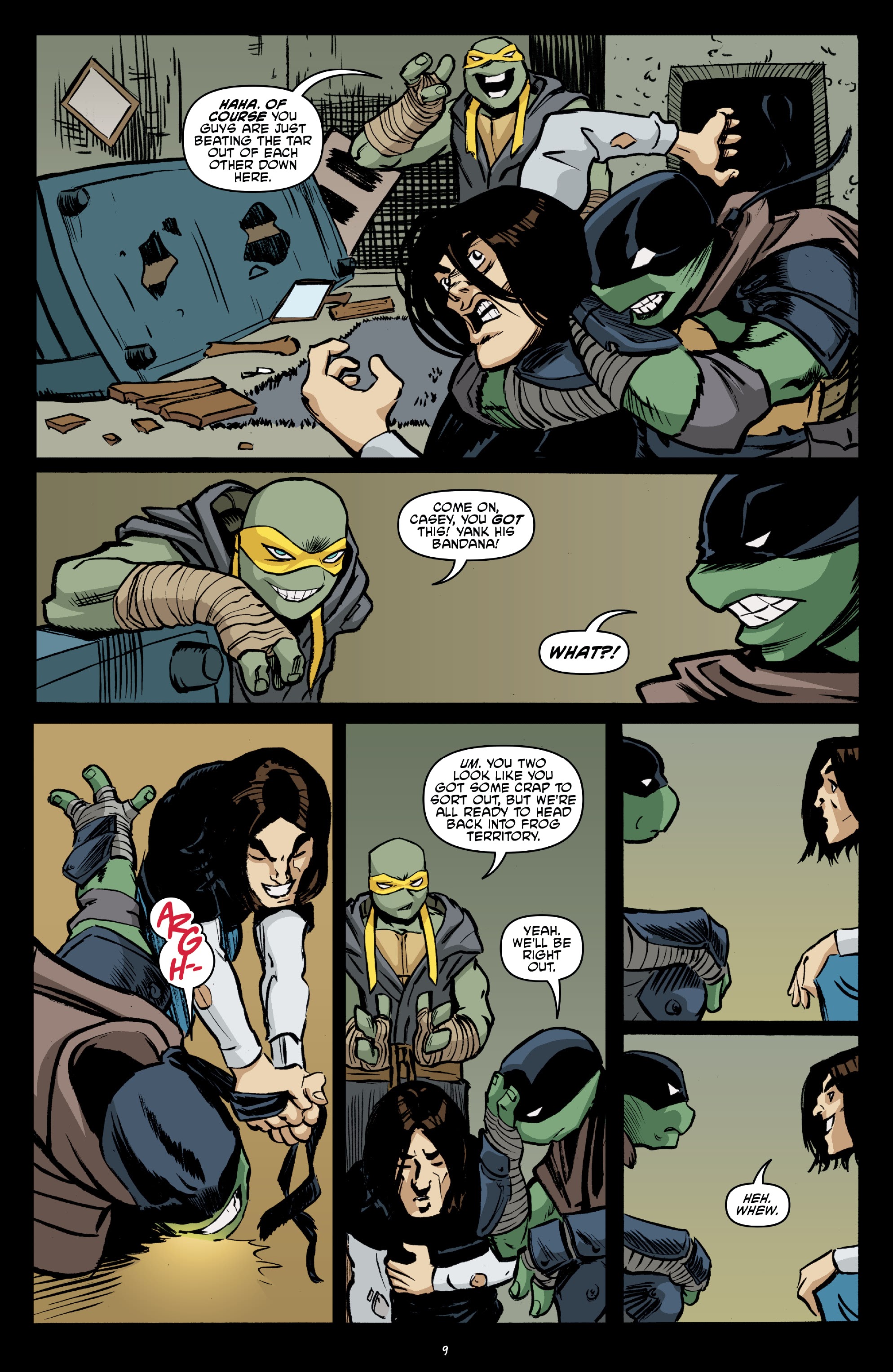 Read Teenage Mutant Ninja Turtles (2011) EN Manga Online