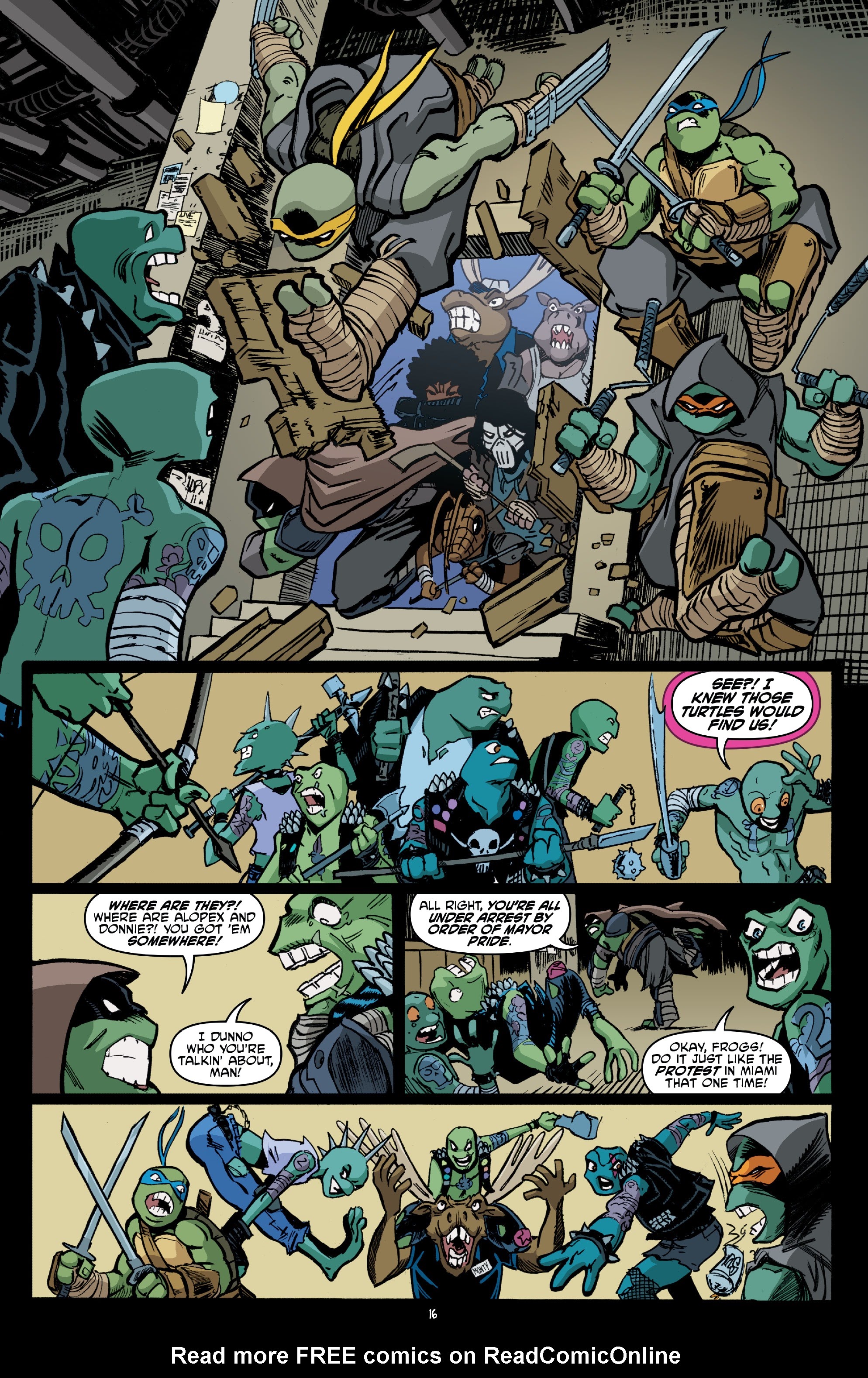 Read Teenage Mutant Ninja Turtles (2011) EN Manga Online