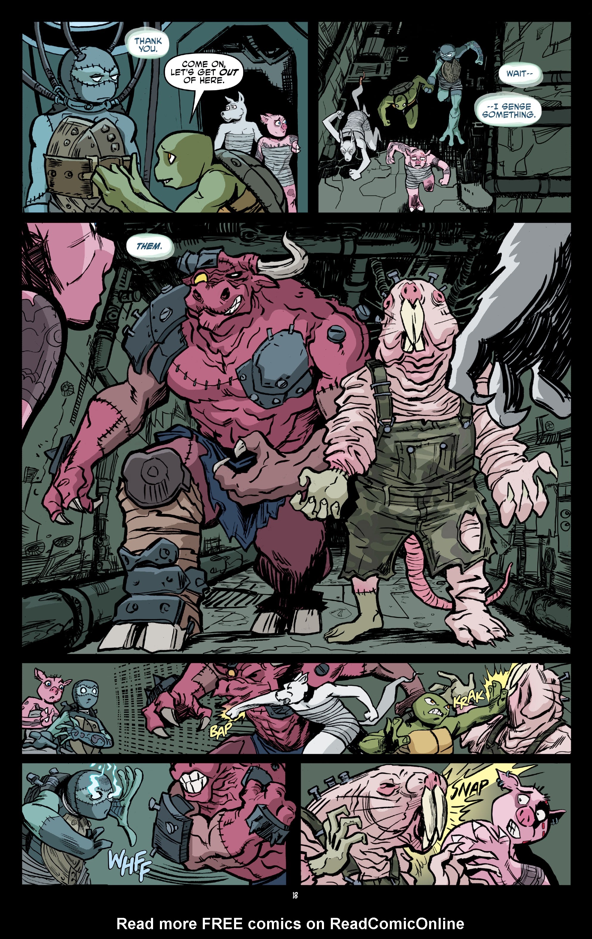 Read Teenage Mutant Ninja Turtles (2011) EN Manga Online