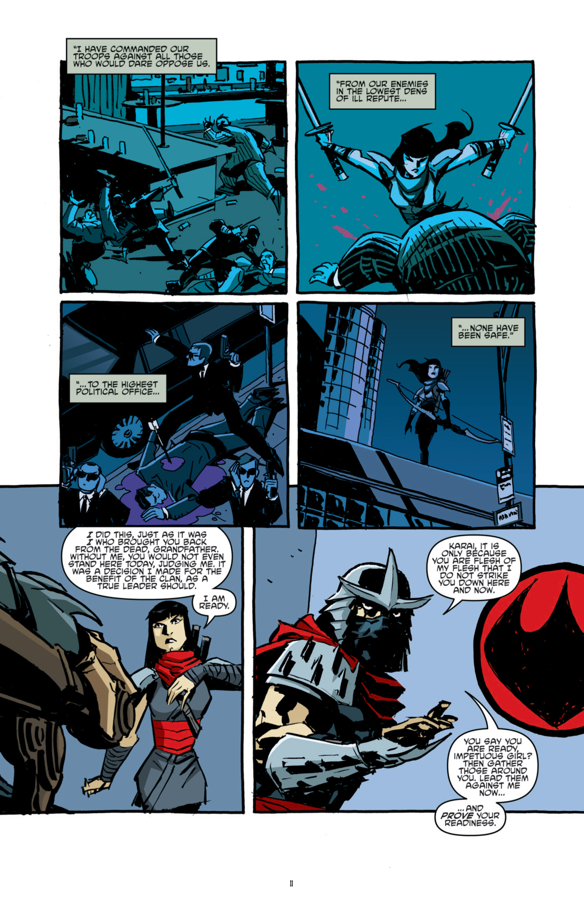 Read Teenage Mutant Ninja Turtles (2011) EN Manga Online