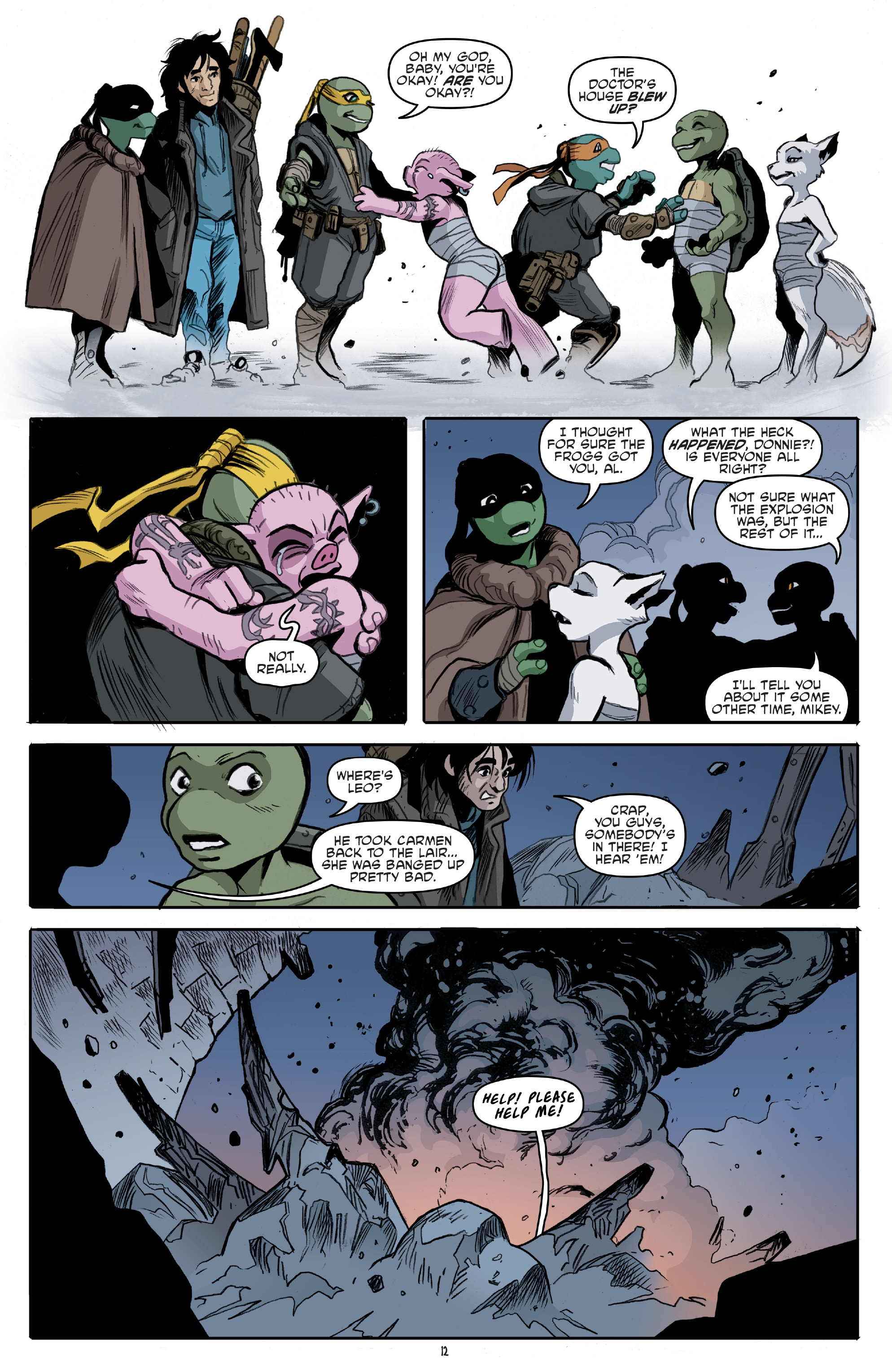 Read Teenage Mutant Ninja Turtles (2011) EN Manga Online