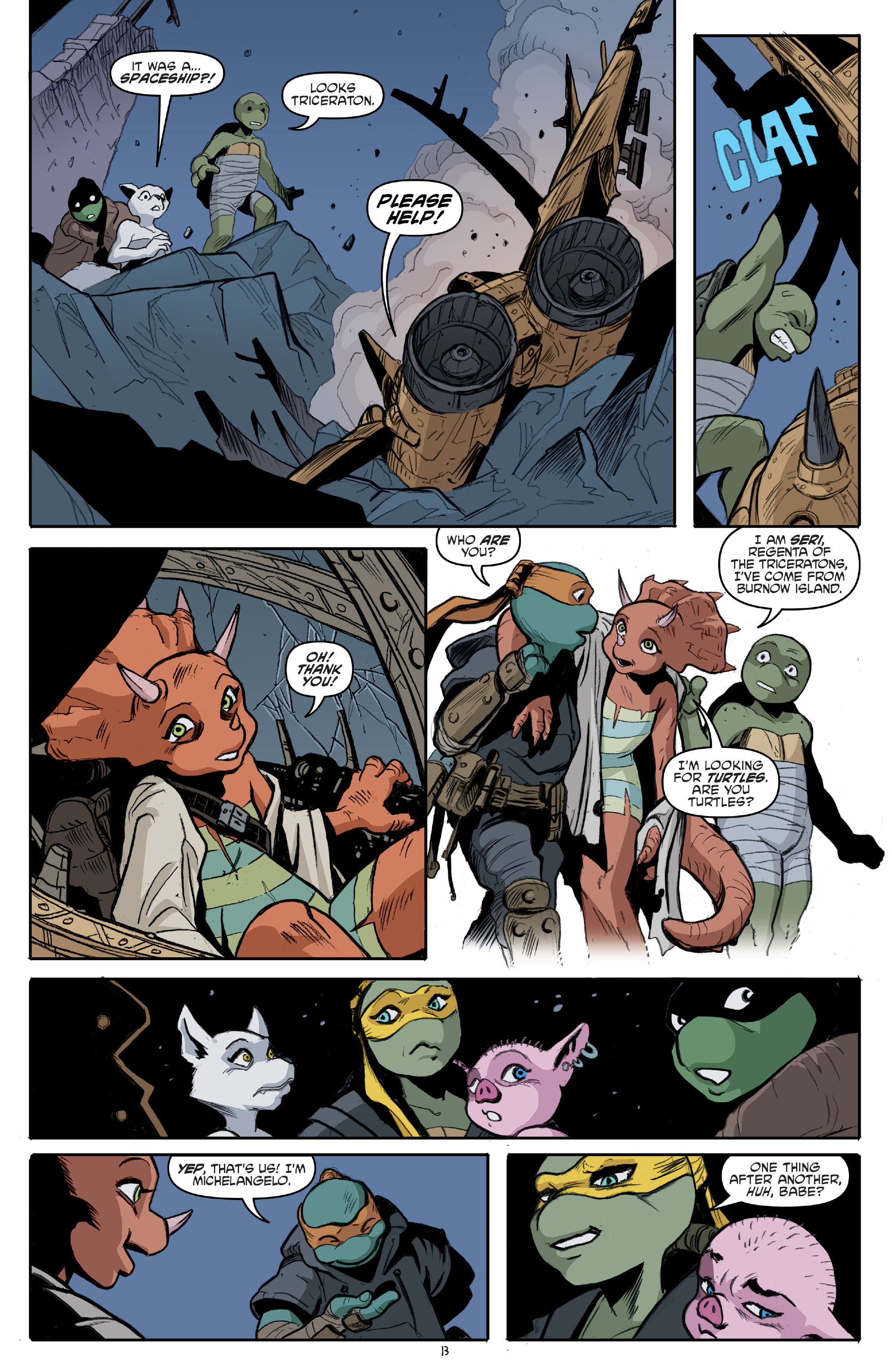 Read Teenage Mutant Ninja Turtles (2011) EN Manga Online