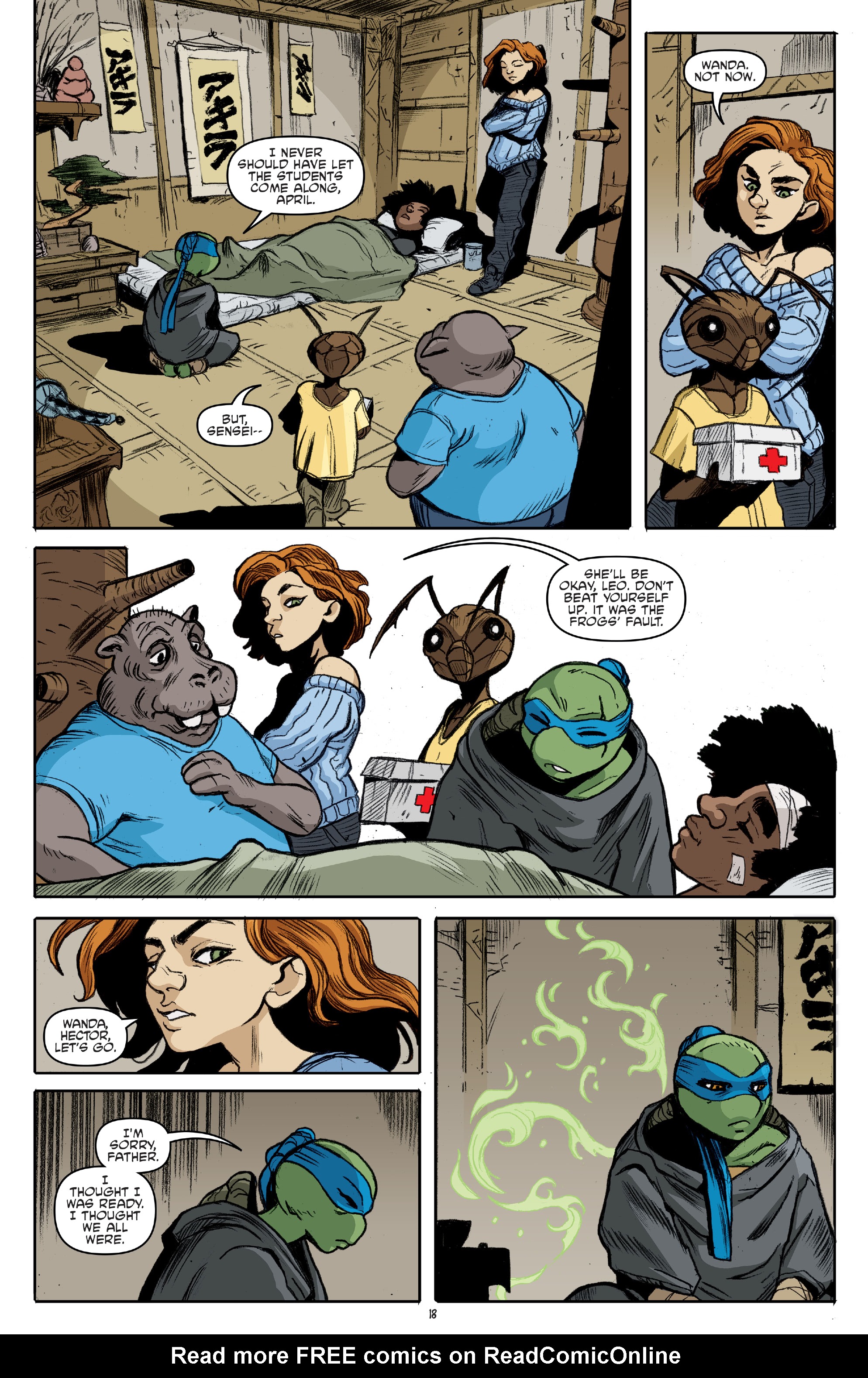 Read Teenage Mutant Ninja Turtles (2011) EN Manga Online