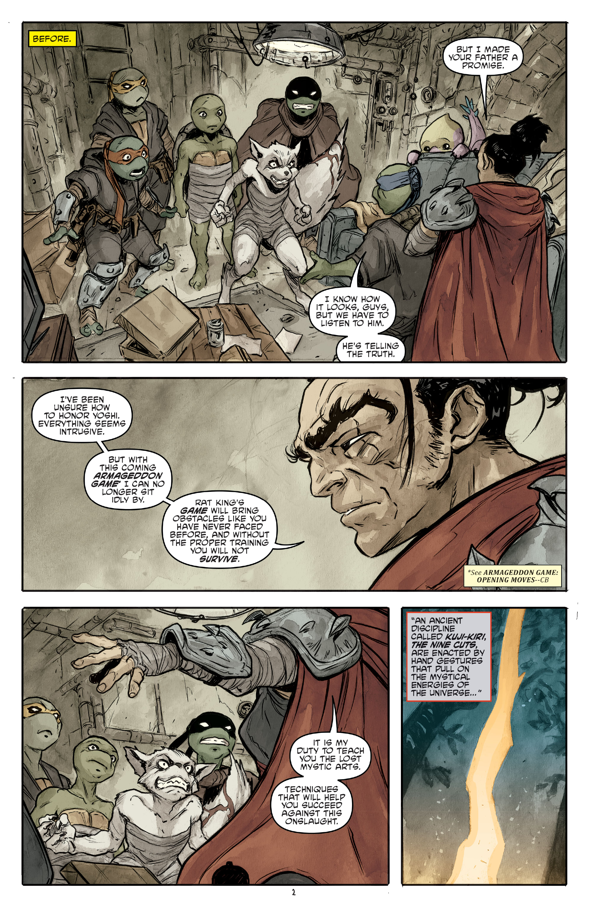 Read Teenage Mutant Ninja Turtles (2011) EN Manga Online