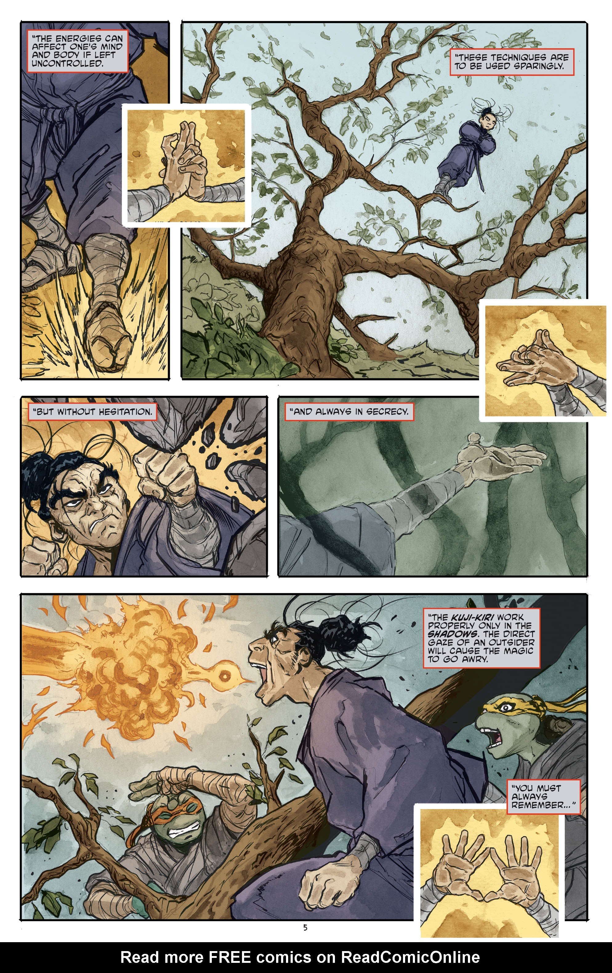 Read Teenage Mutant Ninja Turtles (2011) EN Manga Online