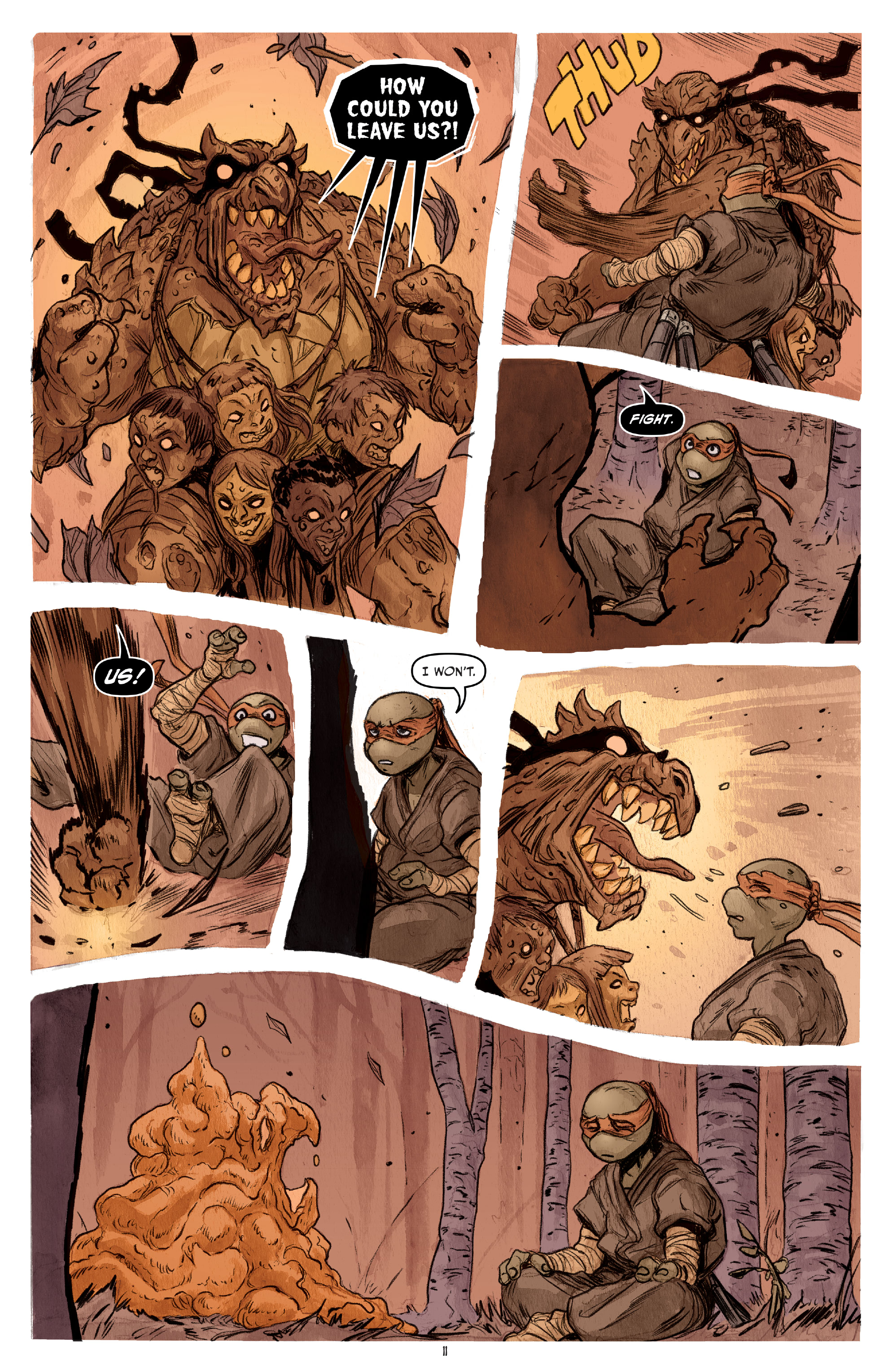 Read Teenage Mutant Ninja Turtles (2011) EN Manga Online