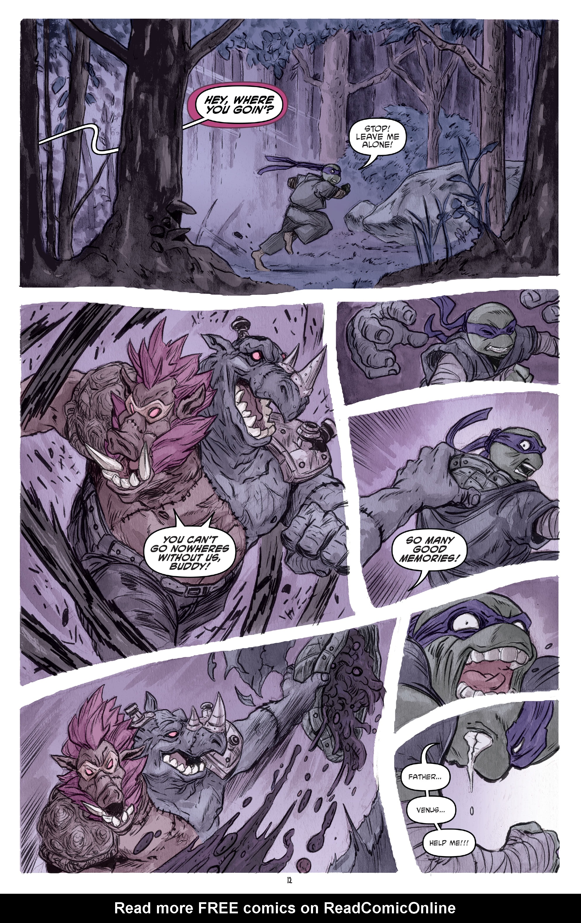 Read Teenage Mutant Ninja Turtles (2011) EN Manga Online