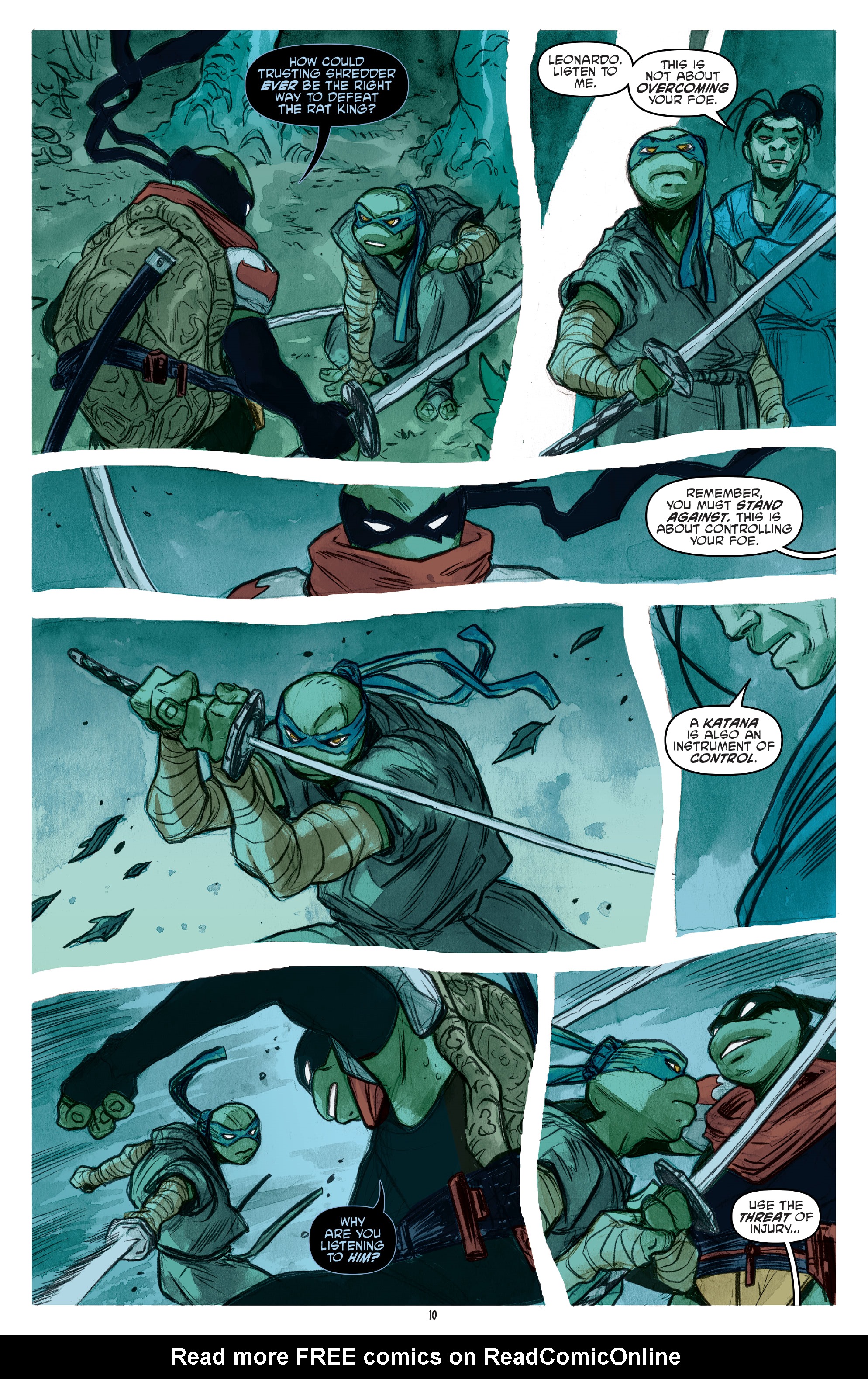 Read Teenage Mutant Ninja Turtles (2011) EN Manga Online