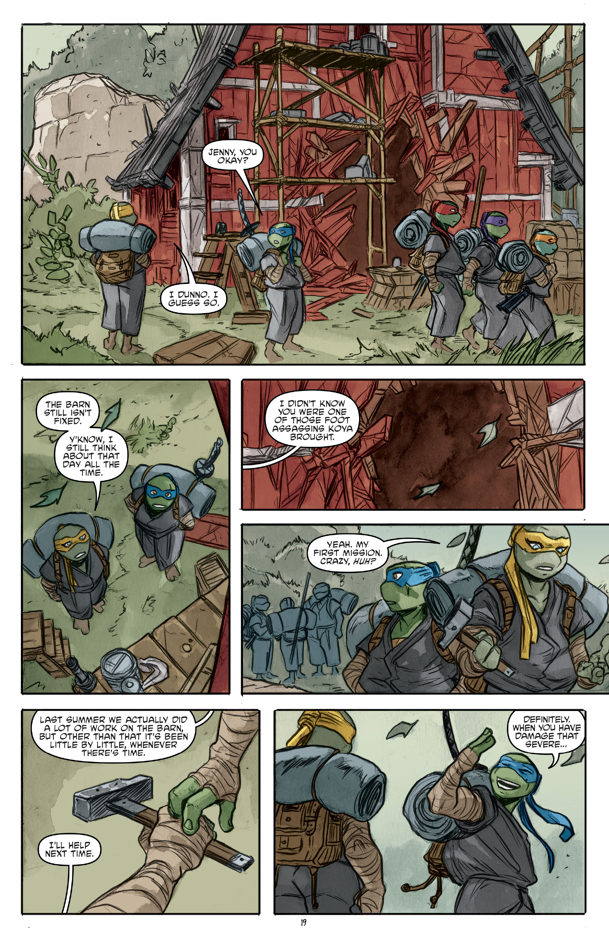 Read Teenage Mutant Ninja Turtles (2011) EN Manga Online