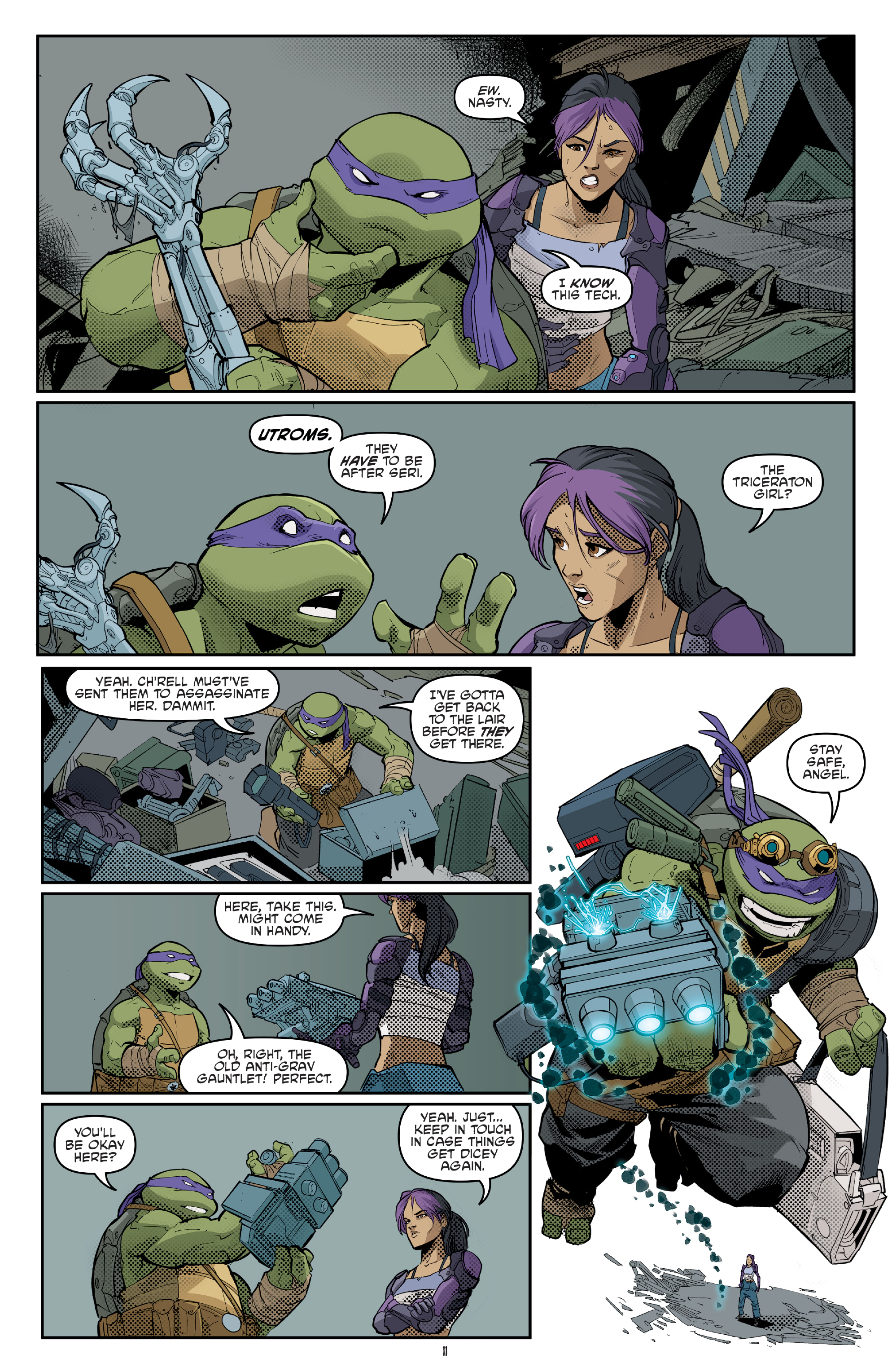 Read Teenage Mutant Ninja Turtles (2011) EN Manga Online