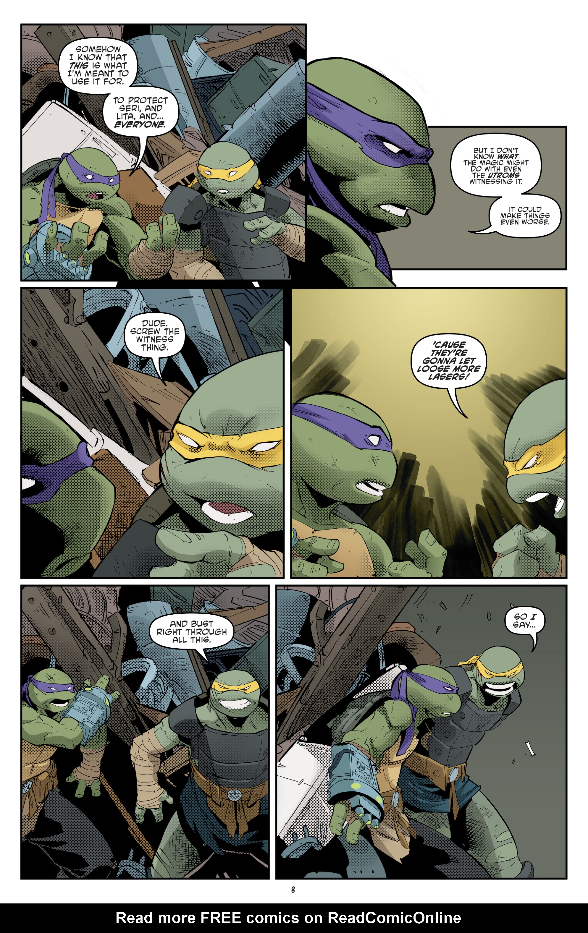 Read Teenage Mutant Ninja Turtles (2011) EN Manga Online