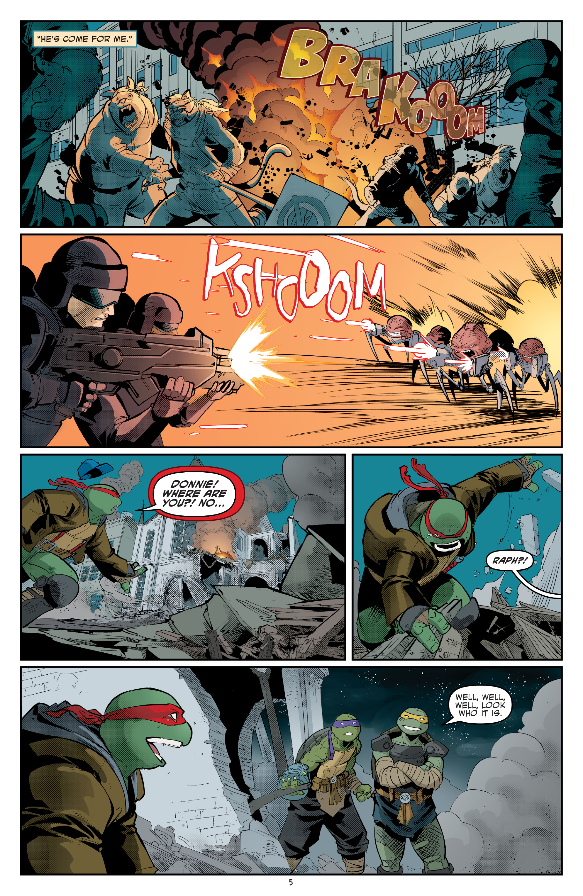 Read Teenage Mutant Ninja Turtles (2011) EN Manga Online