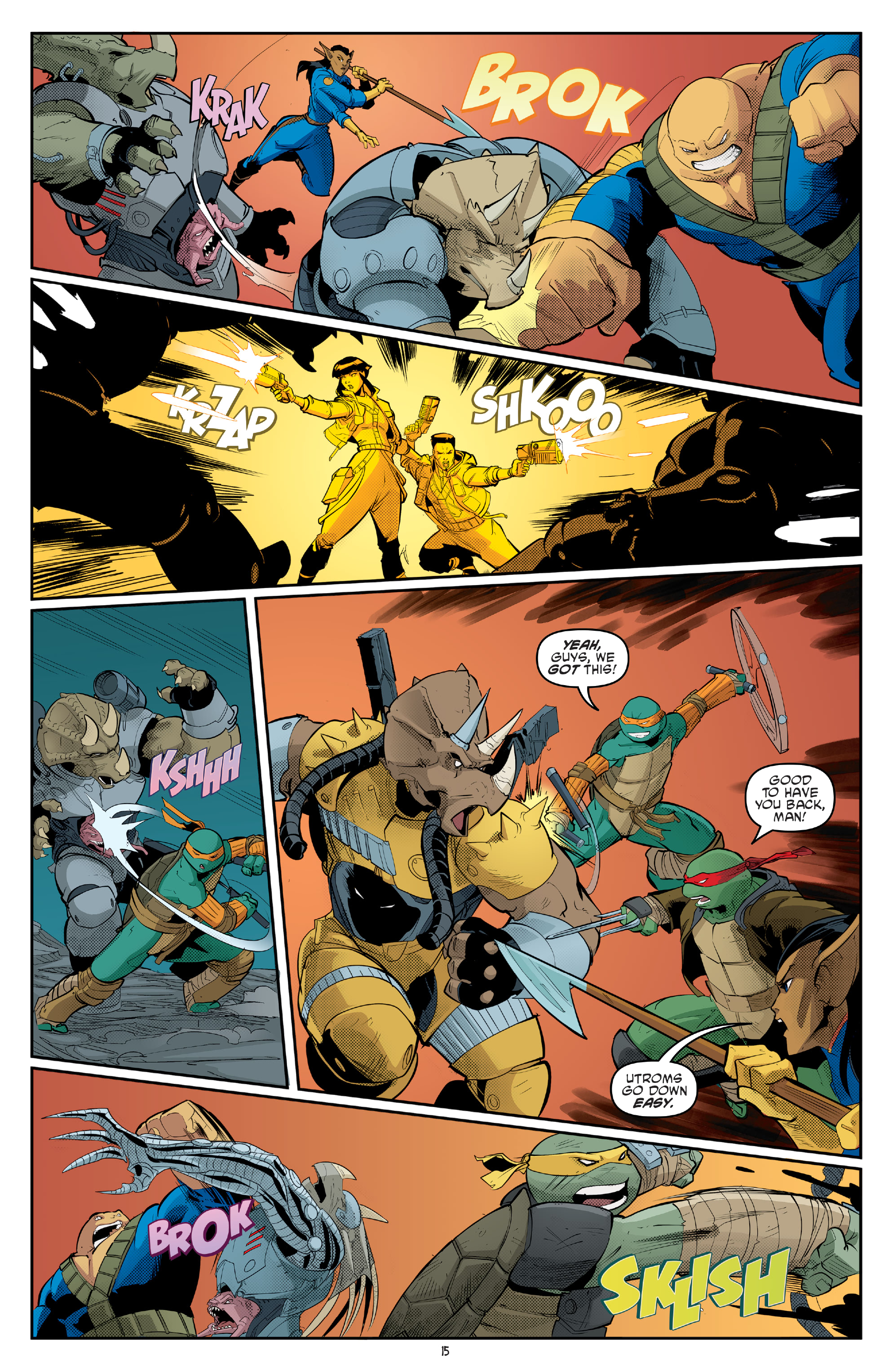 Read Teenage Mutant Ninja Turtles (2011) EN Manga Online