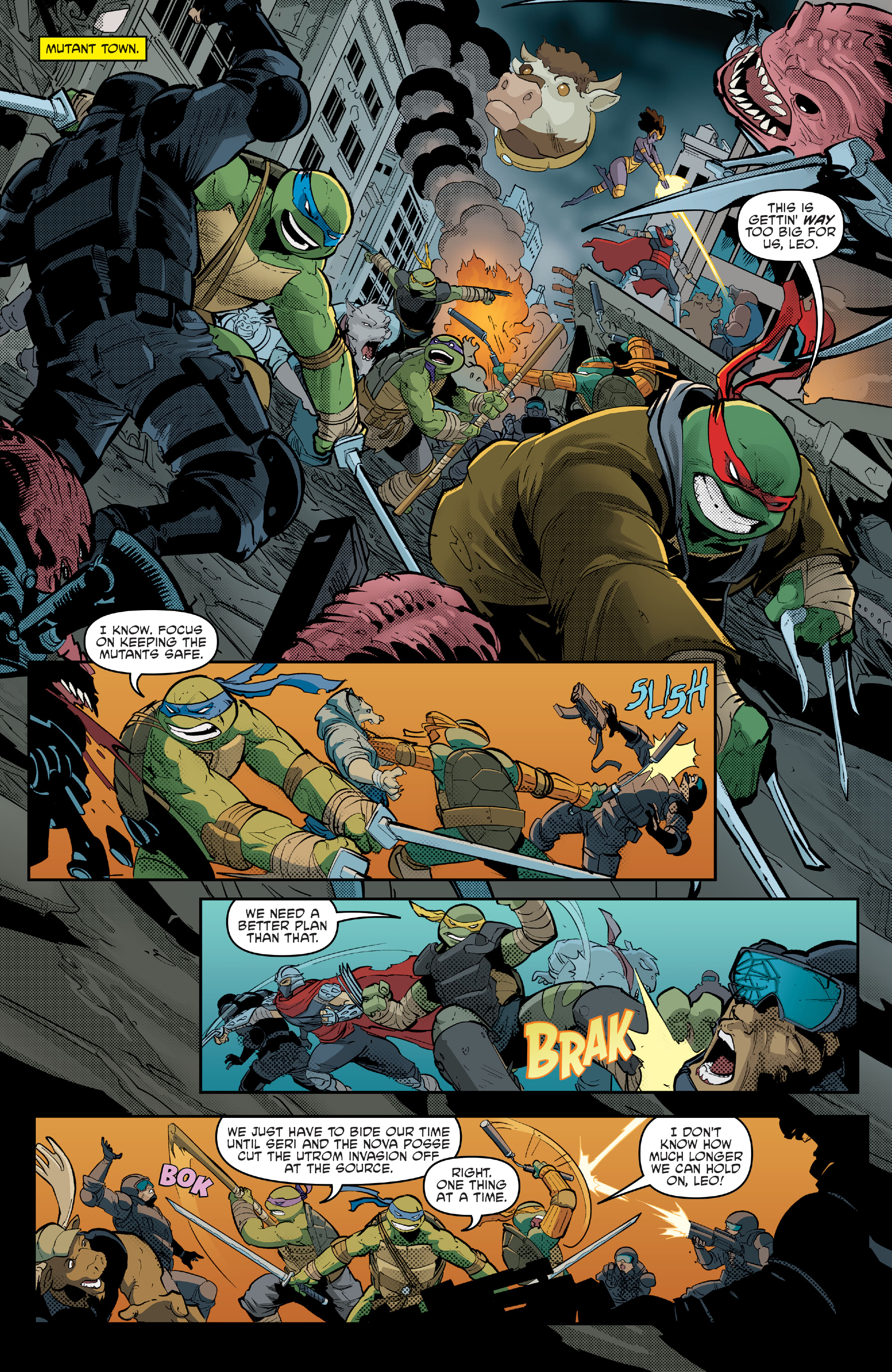 Read Teenage Mutant Ninja Turtles (2011) EN Manga Online