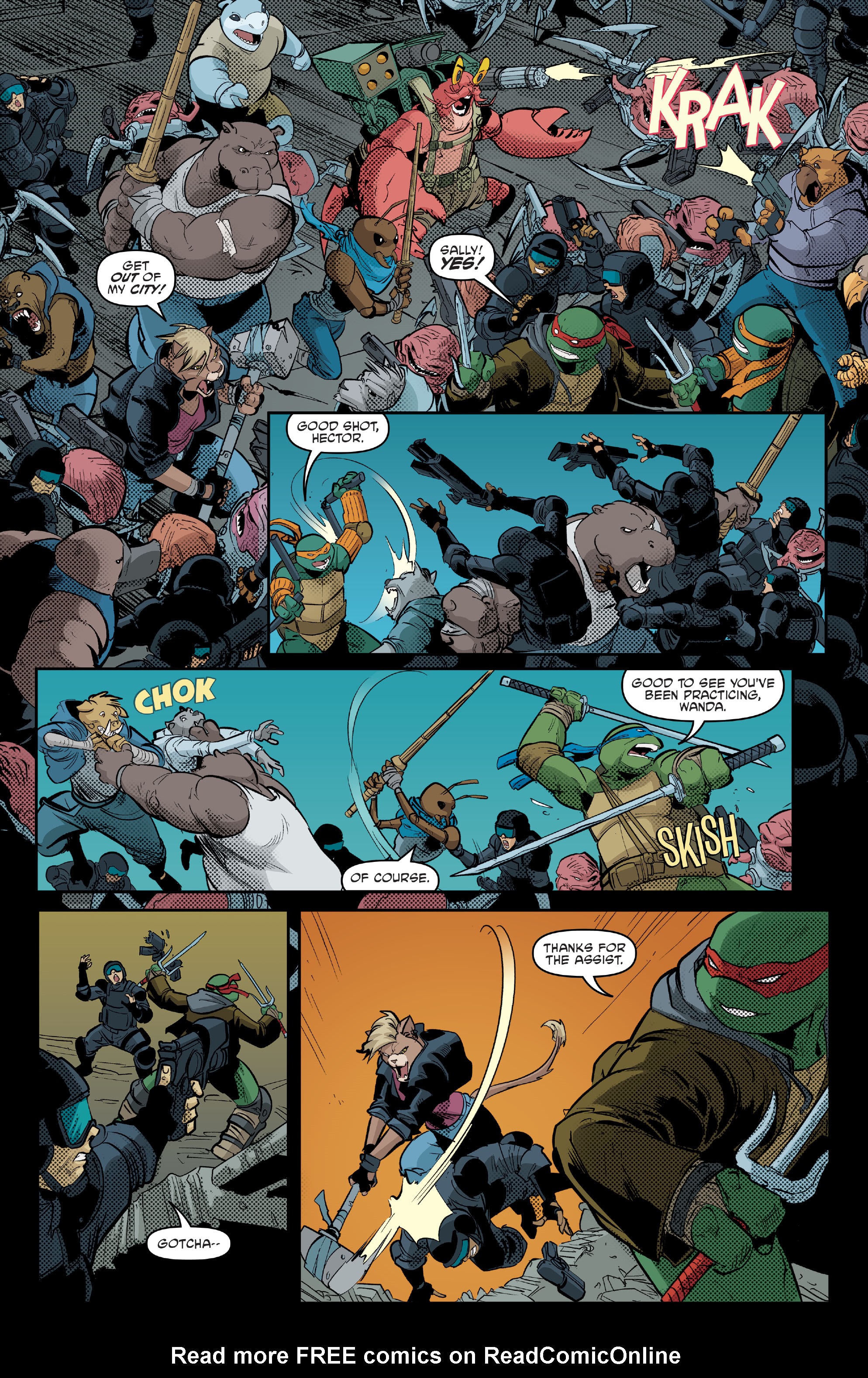 Read Teenage Mutant Ninja Turtles (2011) EN Manga Online