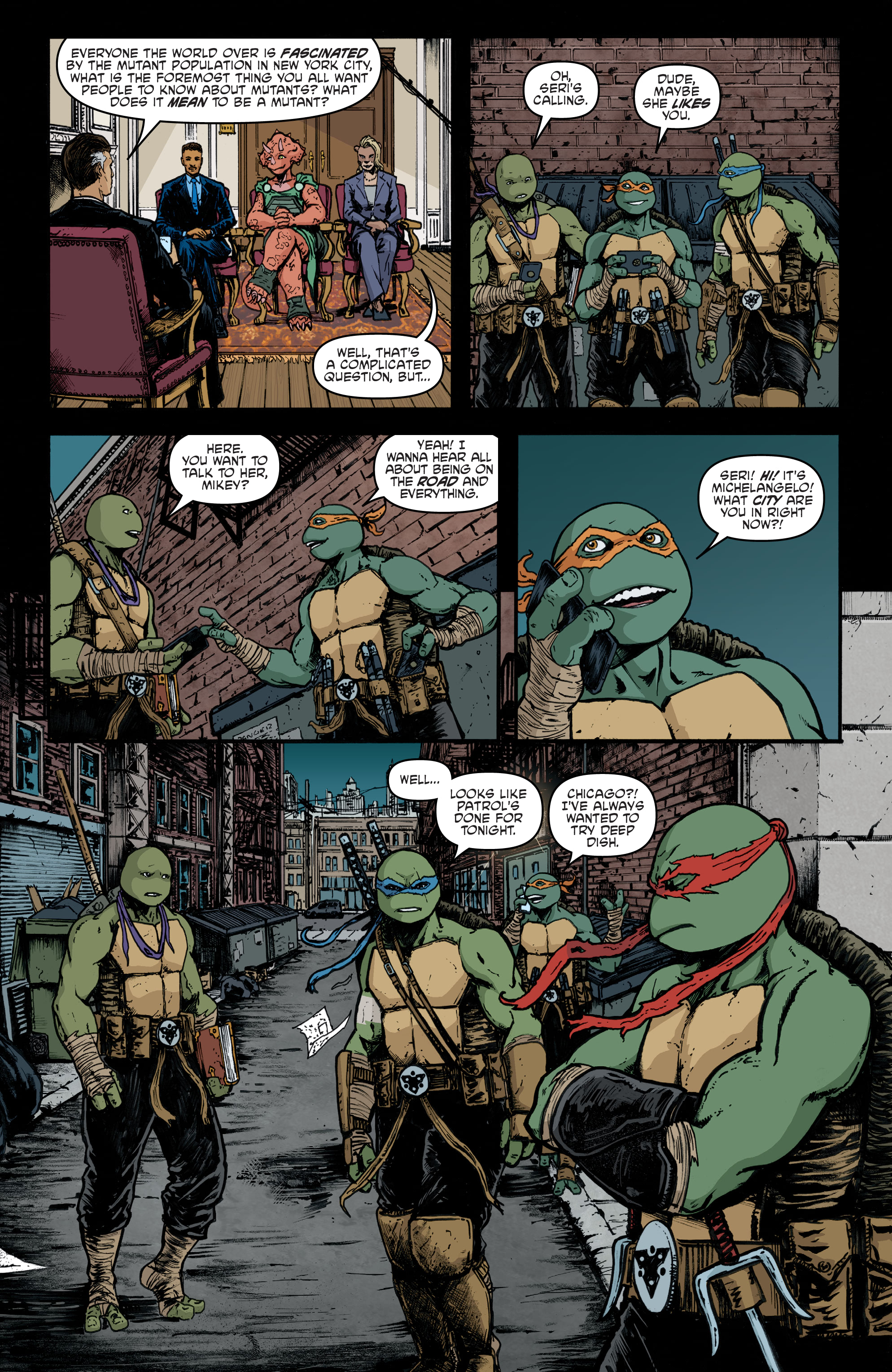 Read Teenage Mutant Ninja Turtles (2011) EN Manga Online